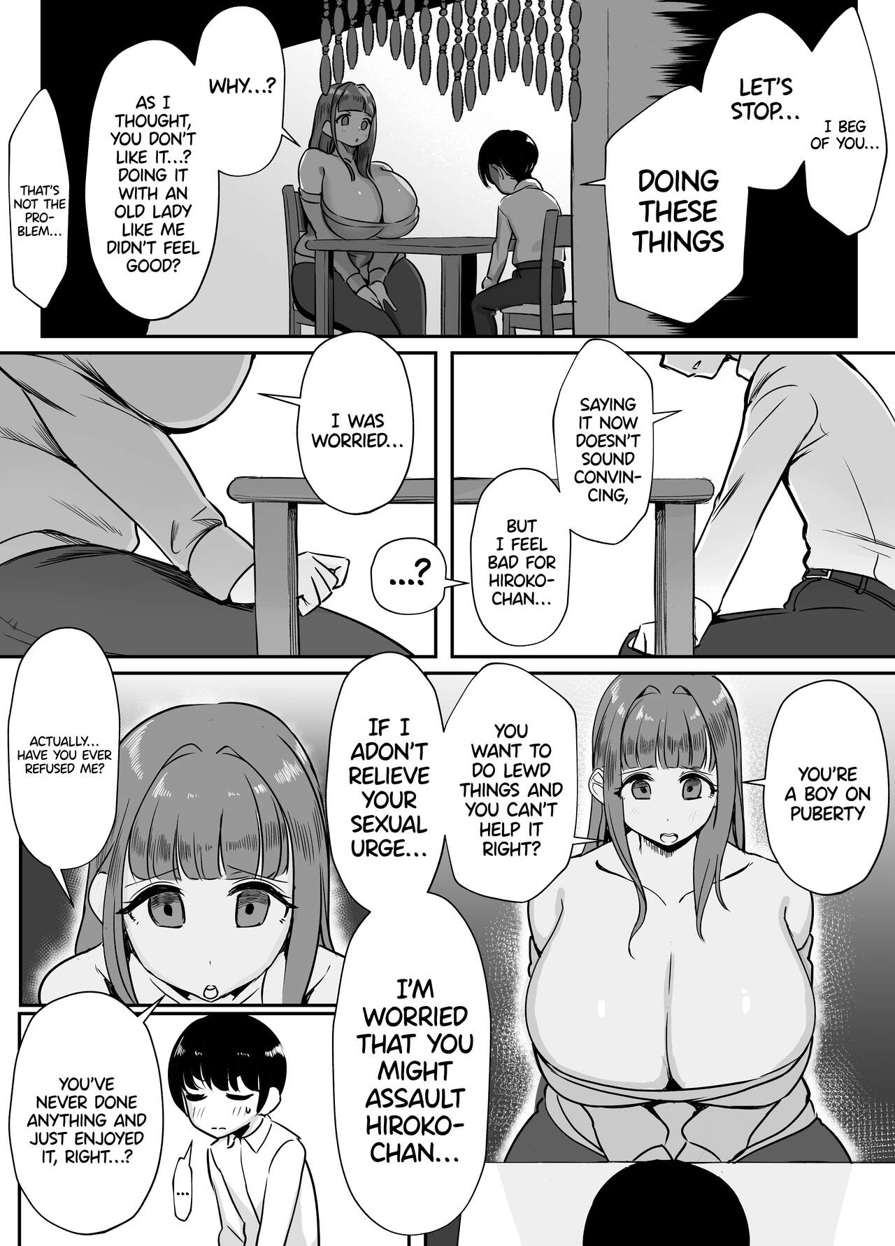 [Akabane Aomori]Kanojo no Mama to... Uwaki Ecchi | Cheating With My Girlfriend's Mom[English] {Doujins.com} Page 14