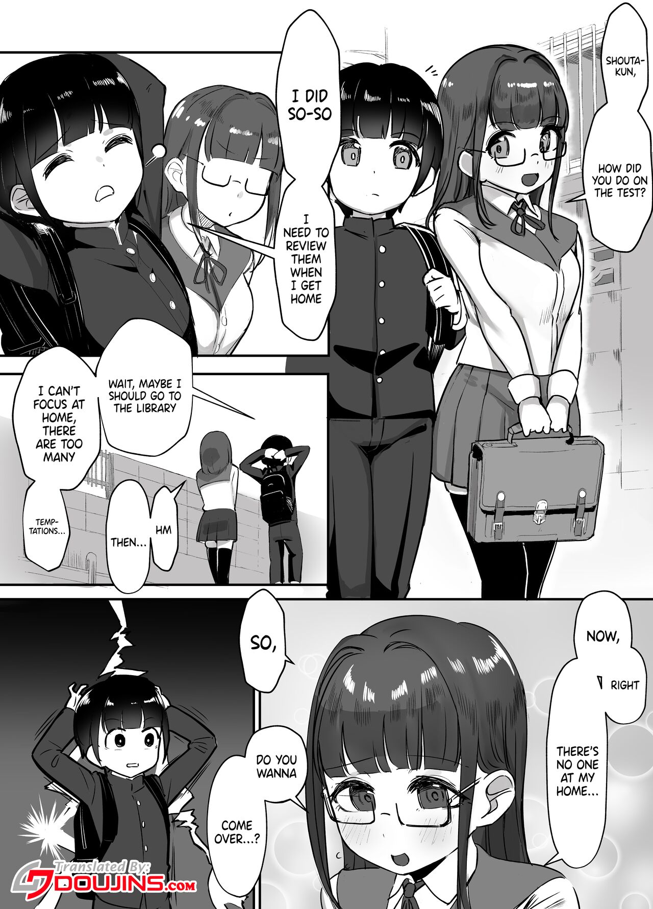 [Akabane Aomori]Kanojo no Mama to... Uwaki Ecchi | Cheating With My Girlfriend's Mom[English] {Doujins.com} Page 2