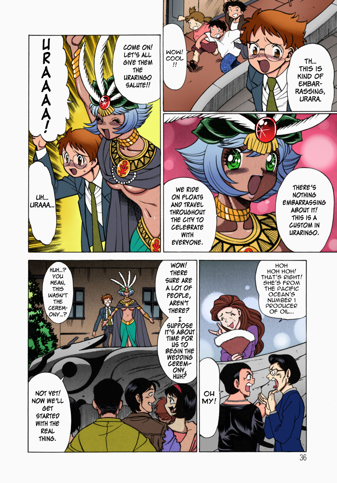 [Tamaki Nozomu]Urara to Mikki(Ura Ura Jungle Heat)[English][SaHa][Colorized][Ongoing][Erocolor] Page 35