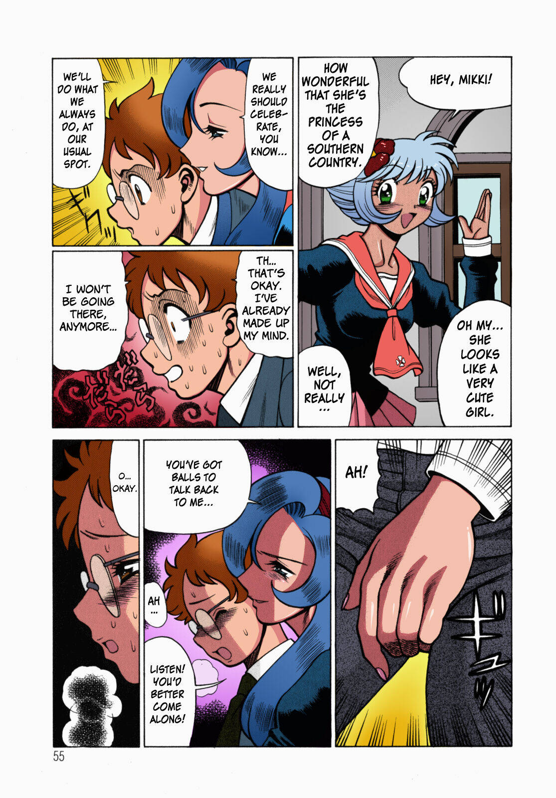 [Tamaki Nozomu]Urara to Mikki(Ura Ura Jungle Heat)[English][SaHa][Colorized][Ongoing][Erocolor] Page 54