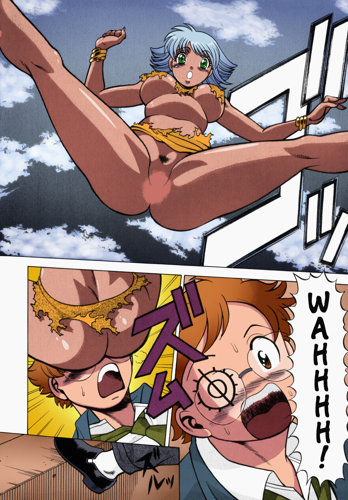[Tamaki Nozomu]Urara to Mikki(Ura Ura Jungle Heat)[English][SaHa][Colorized][Ongoing][Erocolor] Page 9