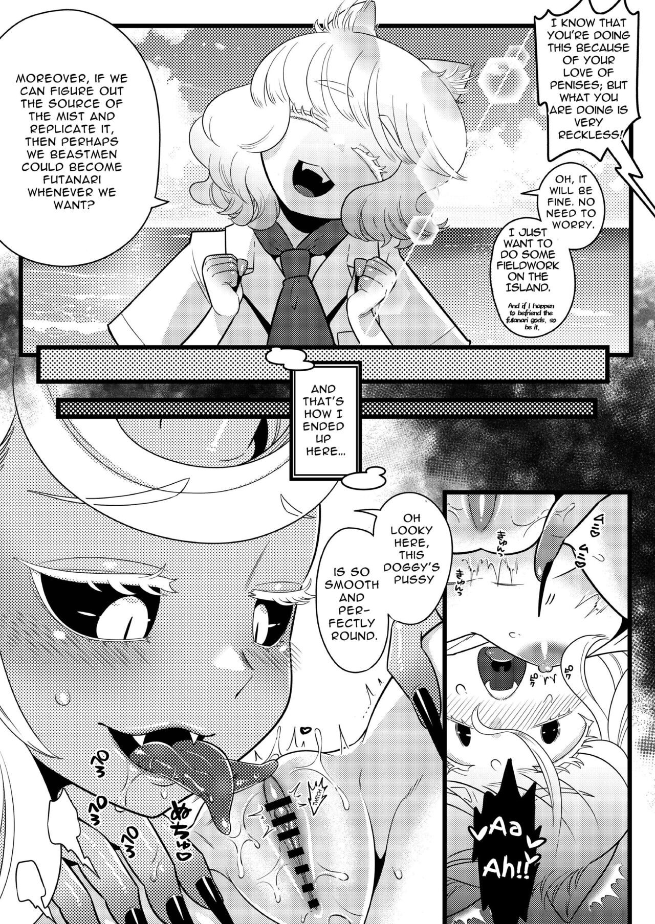 [Ijou Sentakubyori (Kashou)]Futanari Oni no Sumu Jima  | The Island of Dick Slingin' Demon Girls[English] [RWfuta] Page 11