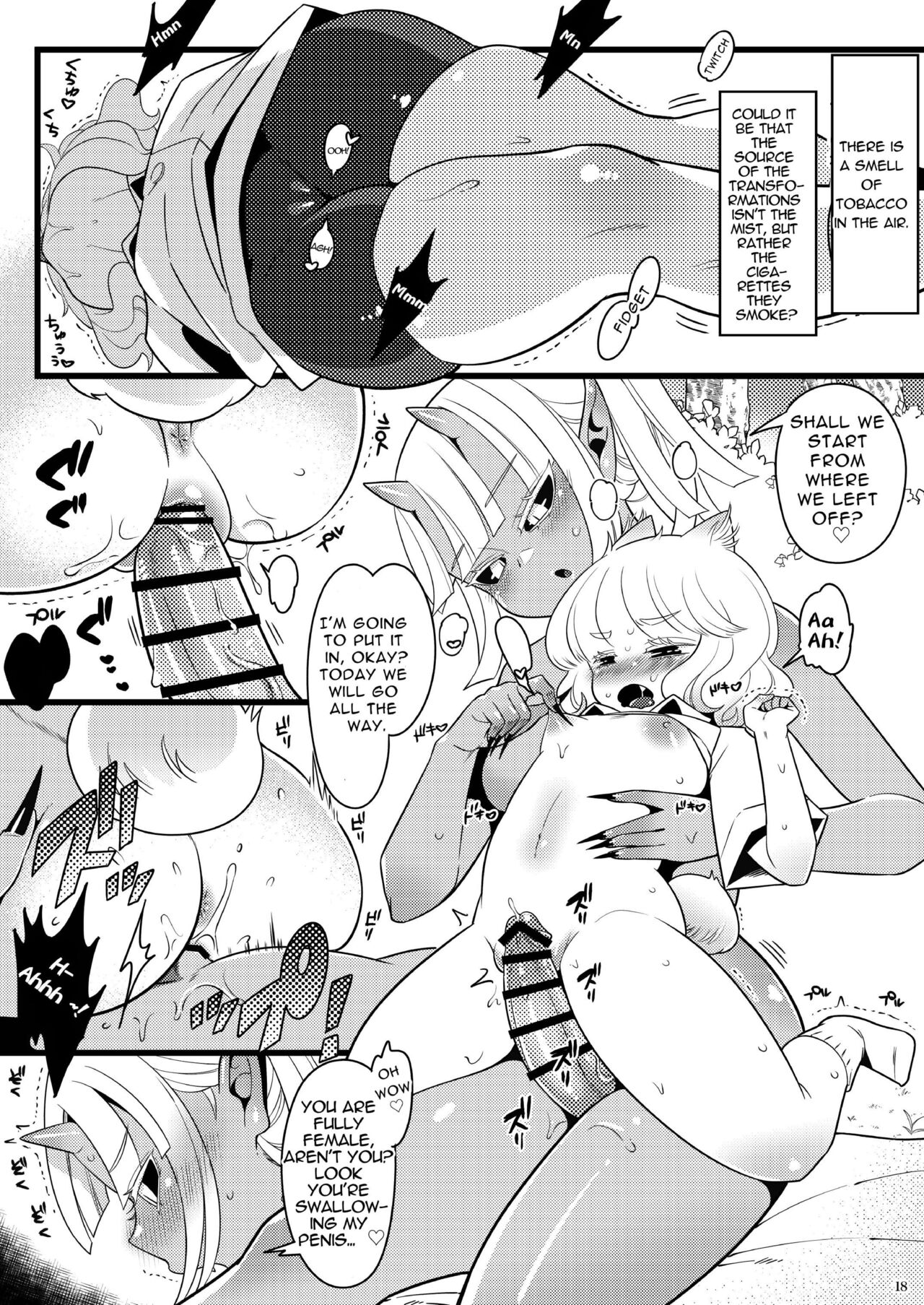 [Ijou Sentakubyori (Kashou)]Futanari Oni no Sumu Jima  | The Island of Dick Slingin' Demon Girls[English] [RWfuta] Page 19