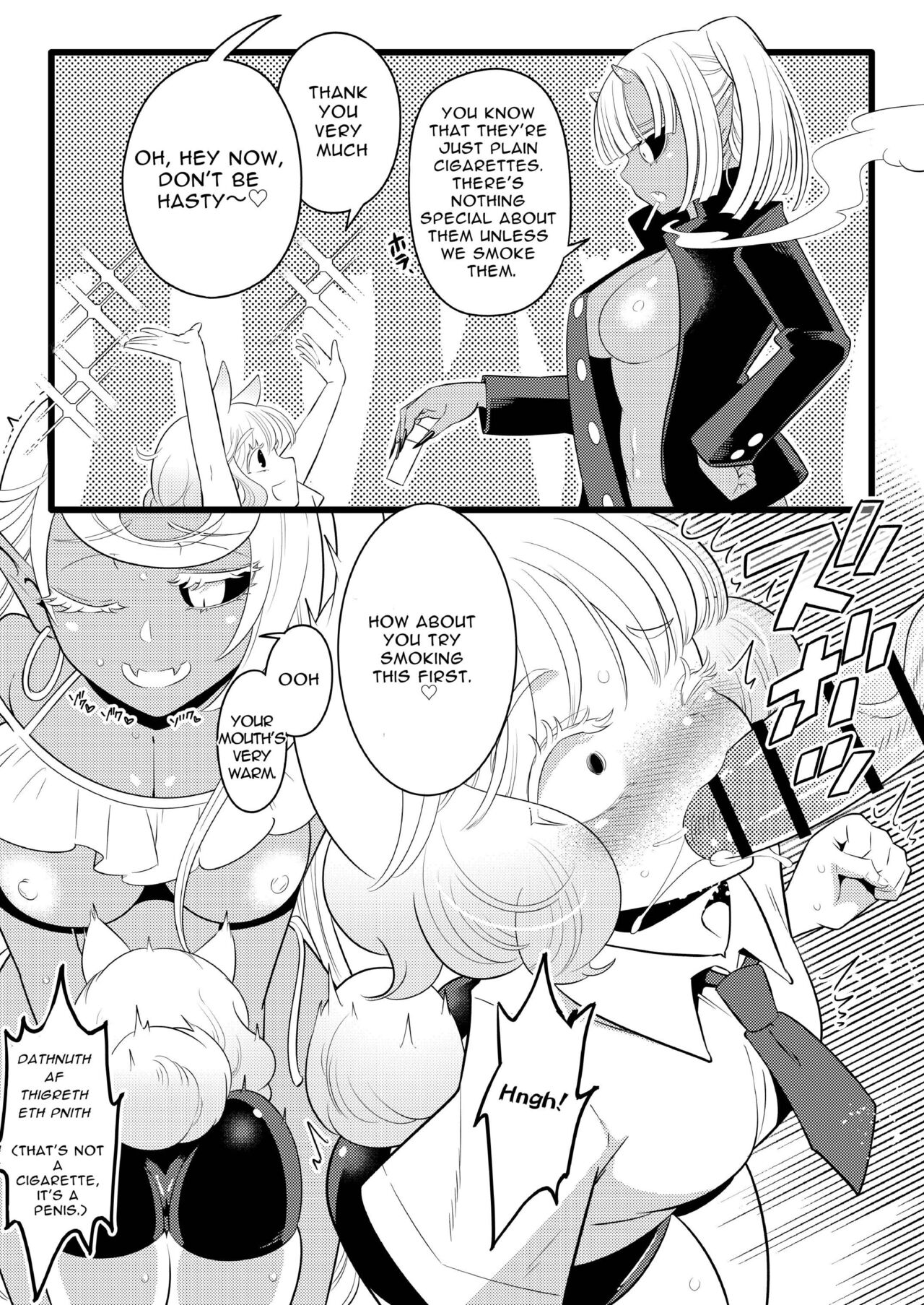 [Ijou Sentakubyori (Kashou)]Futanari Oni no Sumu Jima  | The Island of Dick Slingin' Demon Girls[English] [RWfuta] Page 28