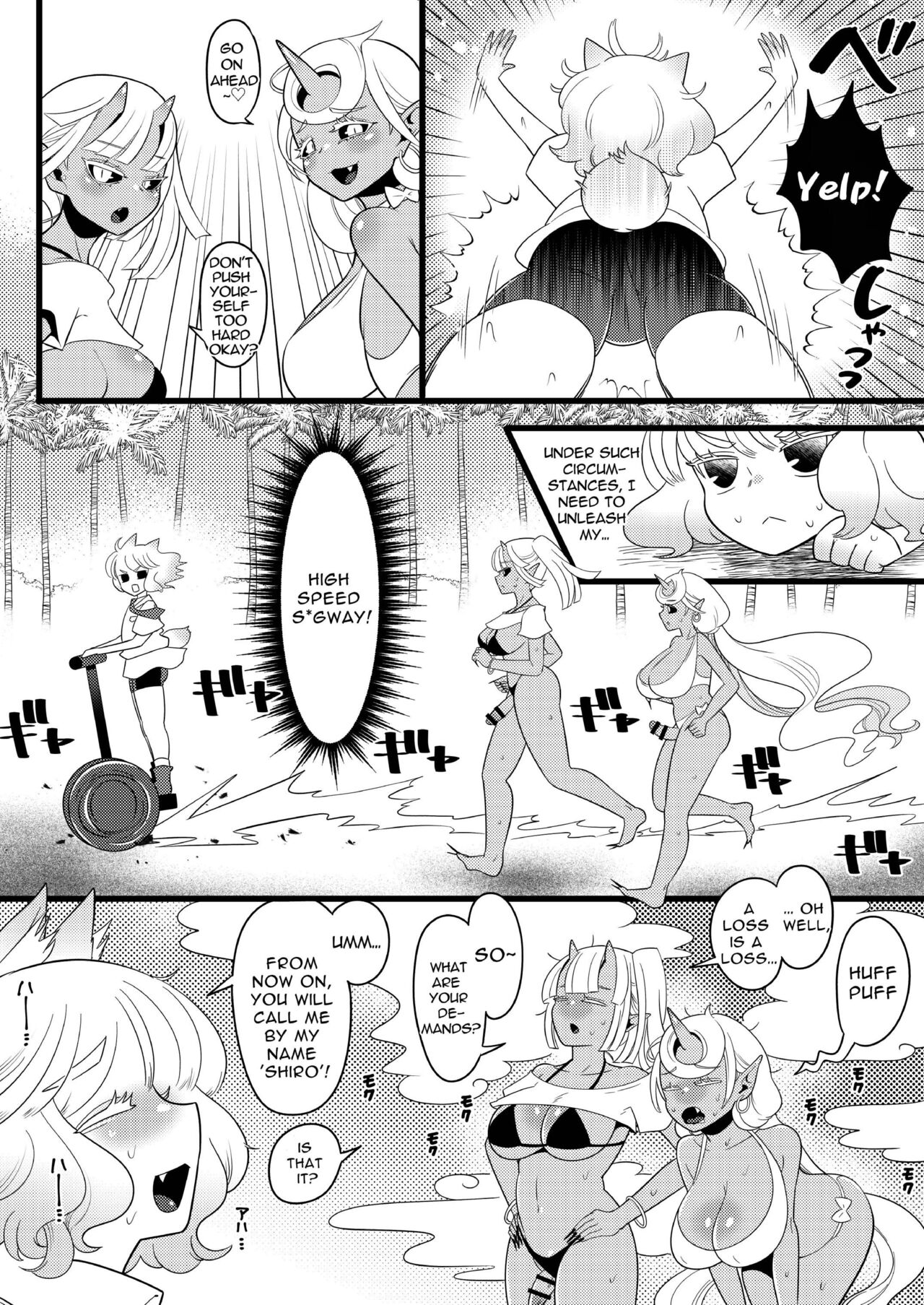 [Ijou Sentakubyori (Kashou)]Futanari Oni no Sumu Jima  | The Island of Dick Slingin' Demon Girls[English] [RWfuta] Page 54