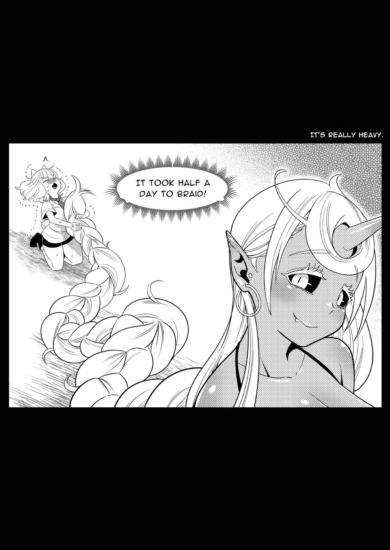 [Ijou Sentakubyori (Kashou)]Futanari Oni no Sumu Jima  | The Island of Dick Slingin' Demon Girls[English] [RWfuta] Page 59
