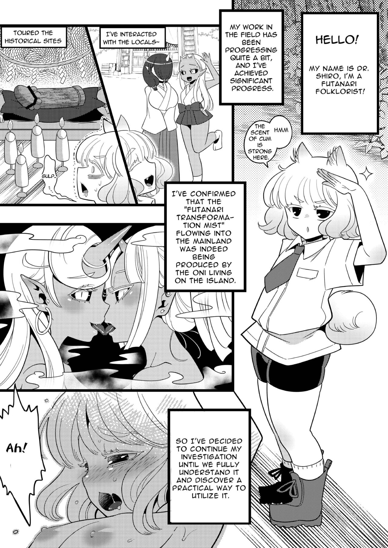 [Ijou Sentakubyori (Kashou)]Futanari Oni no Sumu Jima  | The Island of Dick Slingin' Demon Girls[English] [RWfuta] Page 62