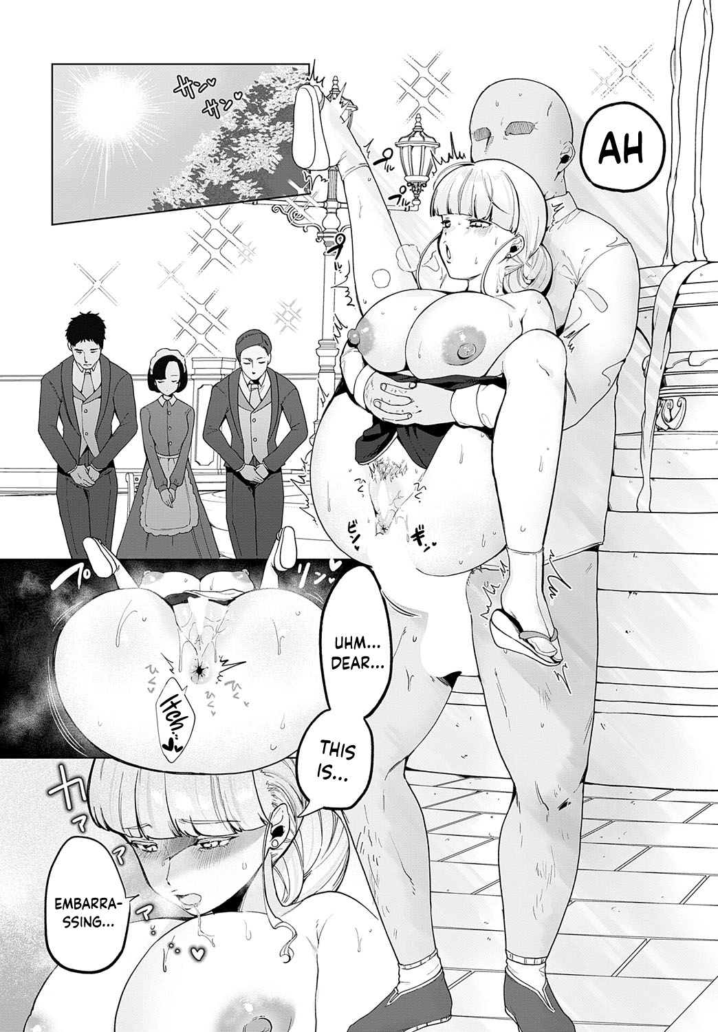 [Asaomi Shimura]Hananojou-ka wa 3-nin Kazoku | The Hananojou household is a 3 person family(COMIC Anthurium 2023-07) [English] [Hikari no kaze] [Digital] Page 4
