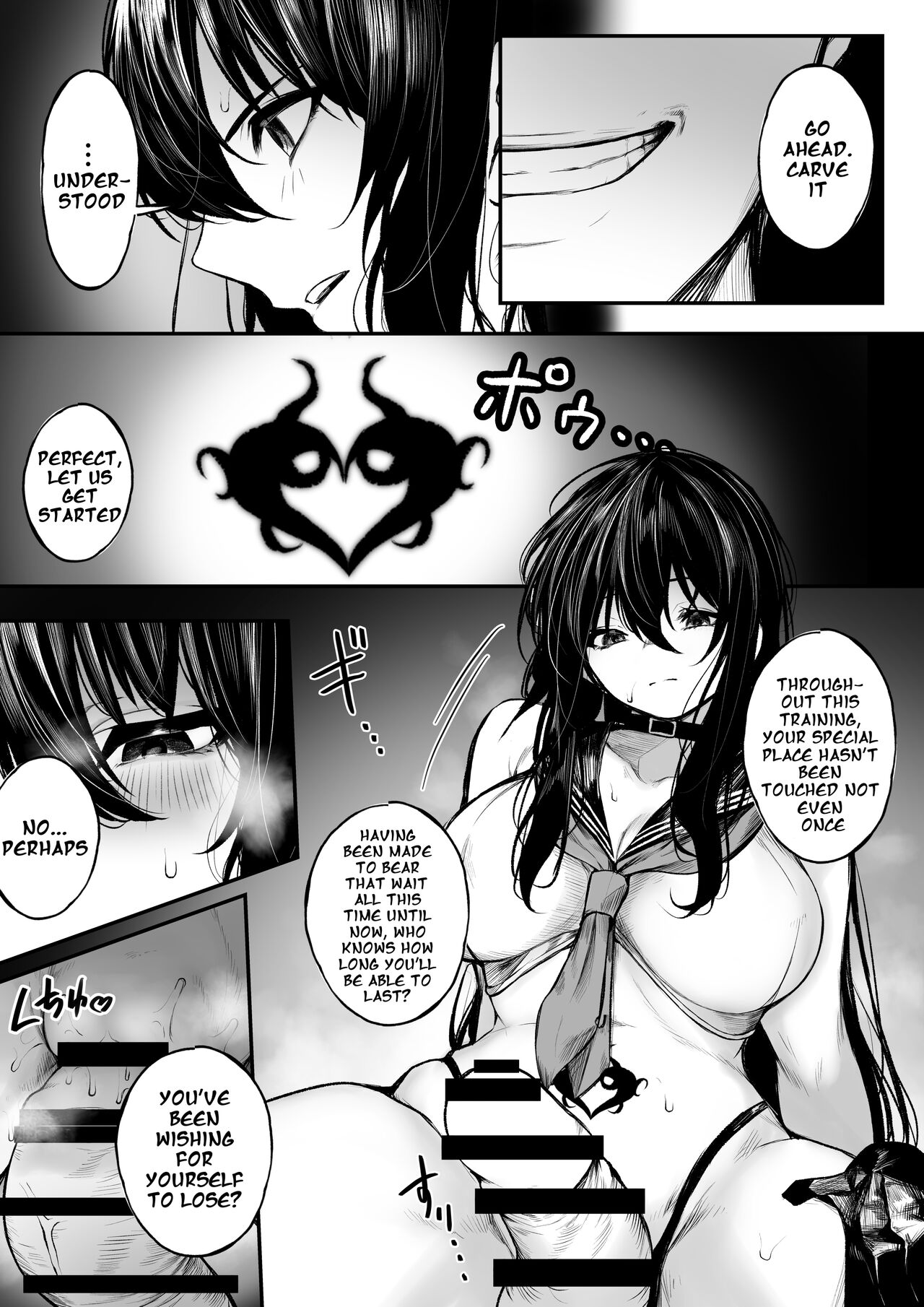 [Jury]Jikkuri Choukyou Sarechau Haraiya + Haiboku Route Ban | An Exorcist who is Meticulously Trained + Defeated Route |[KenGotTheLexGs] [English] Page 8