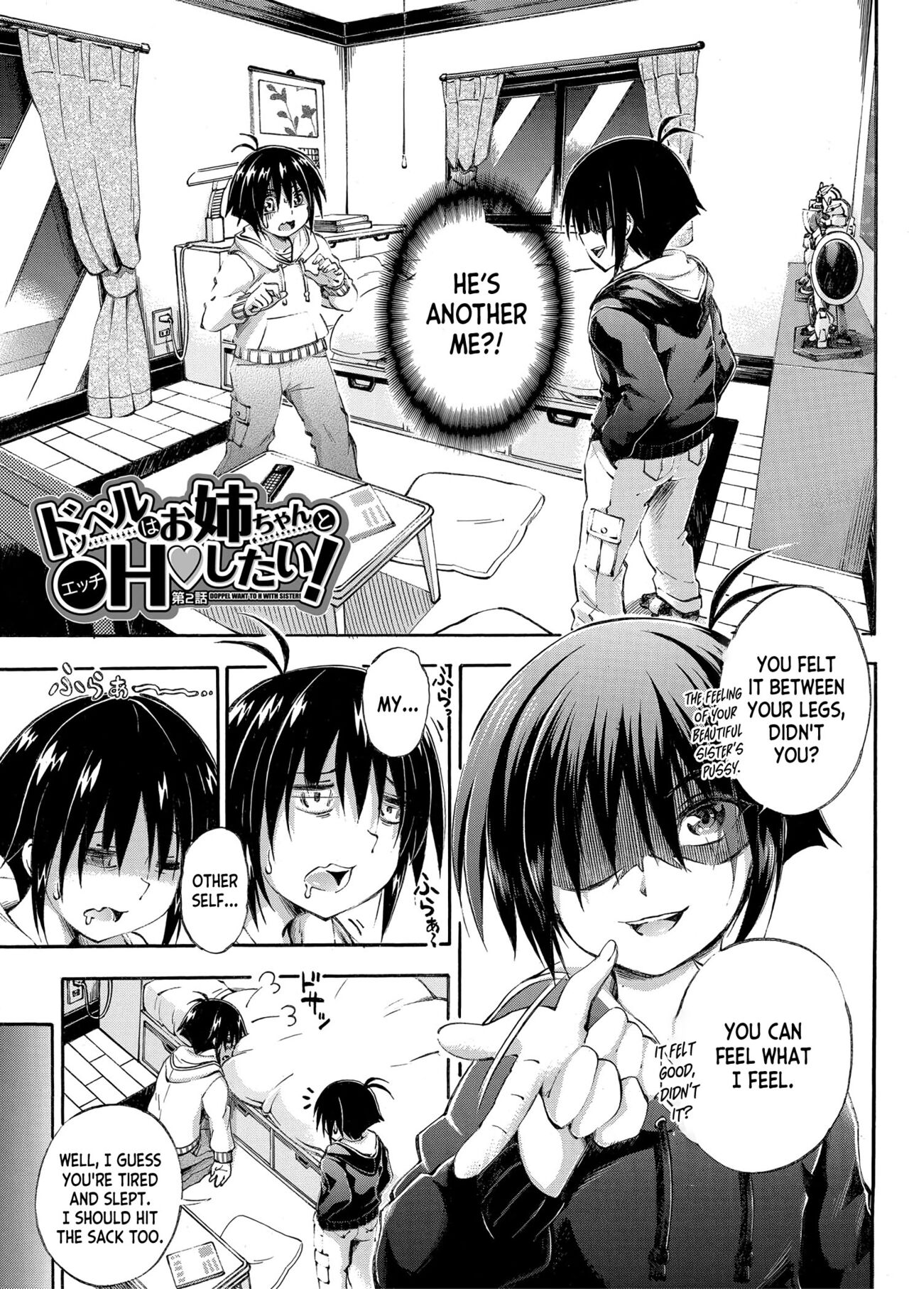 [Maekawa Hayato]Onee-chan ga Doppelganger ni Netorarechau! ch.1-3[English] [desudesu] [Digital] Page 44