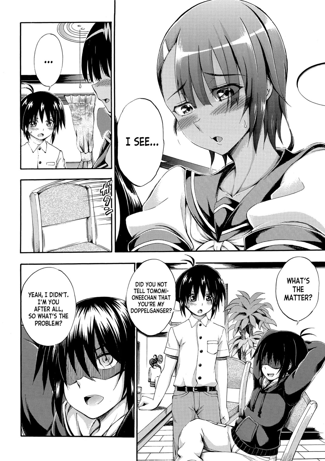 [Maekawa Hayato]Onee-chan ga Doppelganger ni Netorarechau! ch.1-3[English] [desudesu] [Digital] Page 49