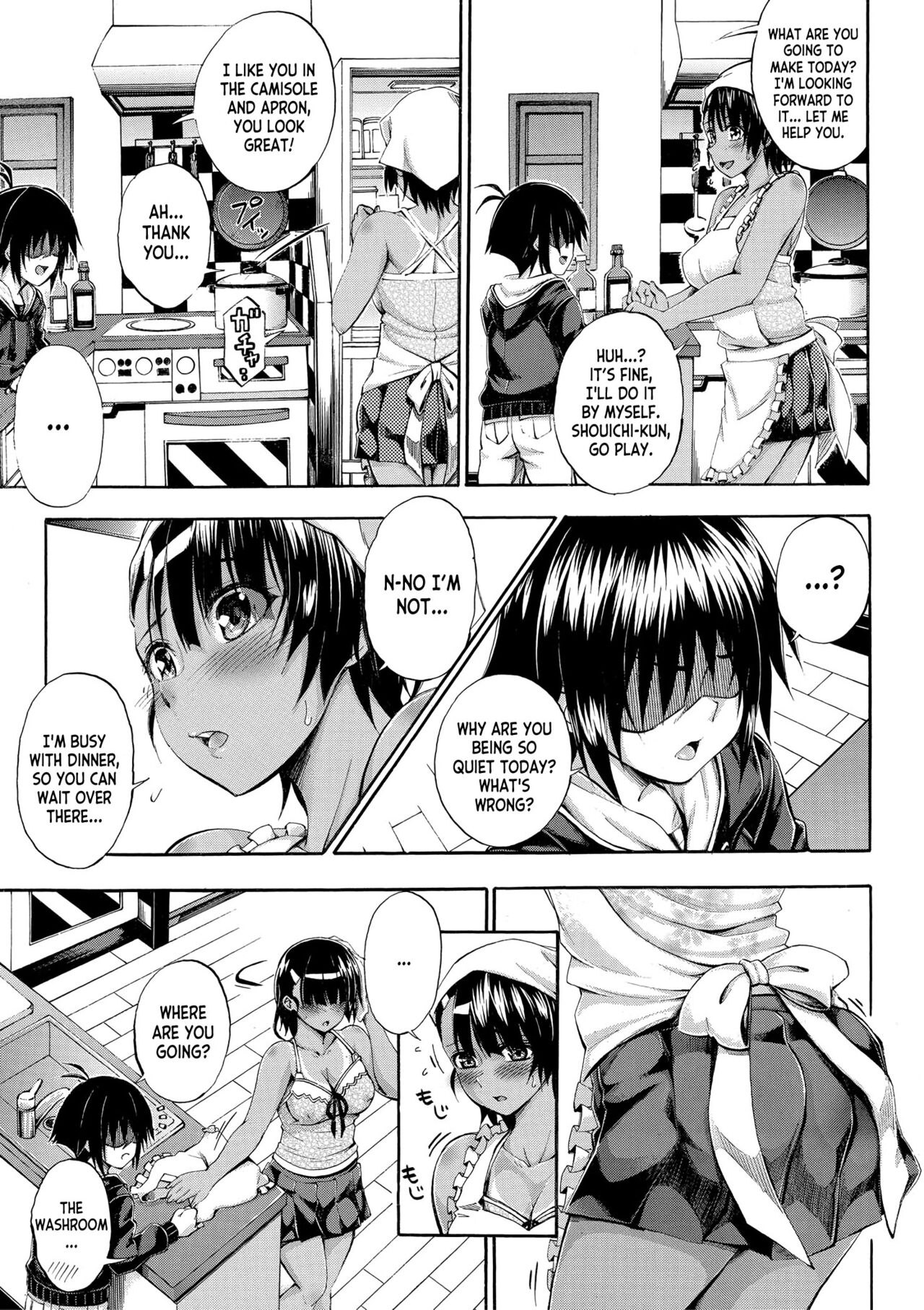 [Maekawa Hayato]Onee-chan ga Doppelganger ni Netorarechau! ch.1-3[English] [desudesu] [Digital] Page 56