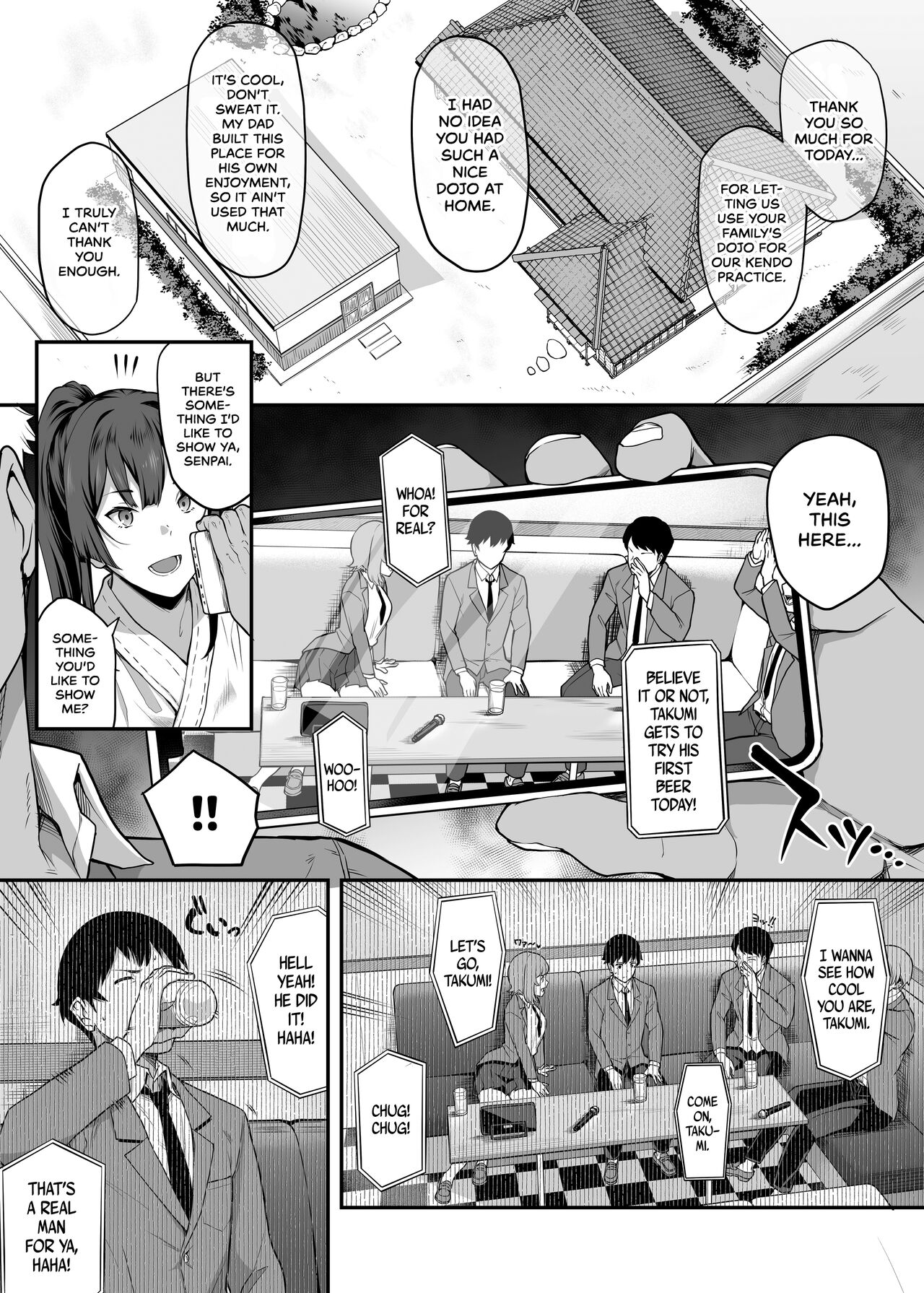 [Kaedeko, yozo]Kendoubu Shushou de Osananajimi no Bijin de Tsuyoi Boku no Kanojo ga, Charao ni Assari Otosareru Wake ga Nai | My Childhood Crush, the Fierce and Beautiful Kendo Club Captain, Would Never Fall for a Fuckboy[English] [head empty] [Ongoing] Page 15
