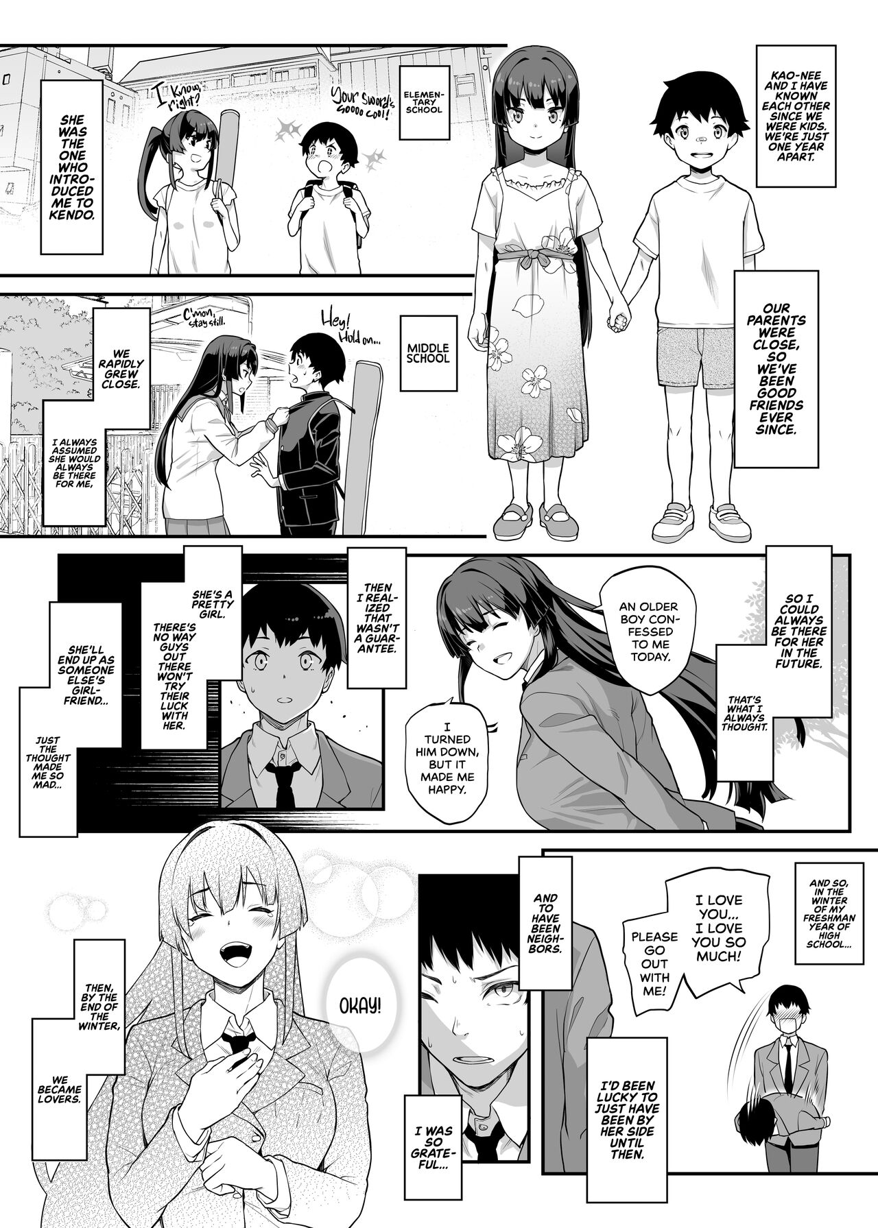 [Kaedeko, yozo]Kendoubu Shushou de Osananajimi no Bijin de Tsuyoi Boku no Kanojo ga, Charao ni Assari Otosareru Wake ga Nai | My Childhood Crush, the Fierce and Beautiful Kendo Club Captain, Would Never Fall for a Fuckboy[English] [head empty] [Ongoing] Page 6