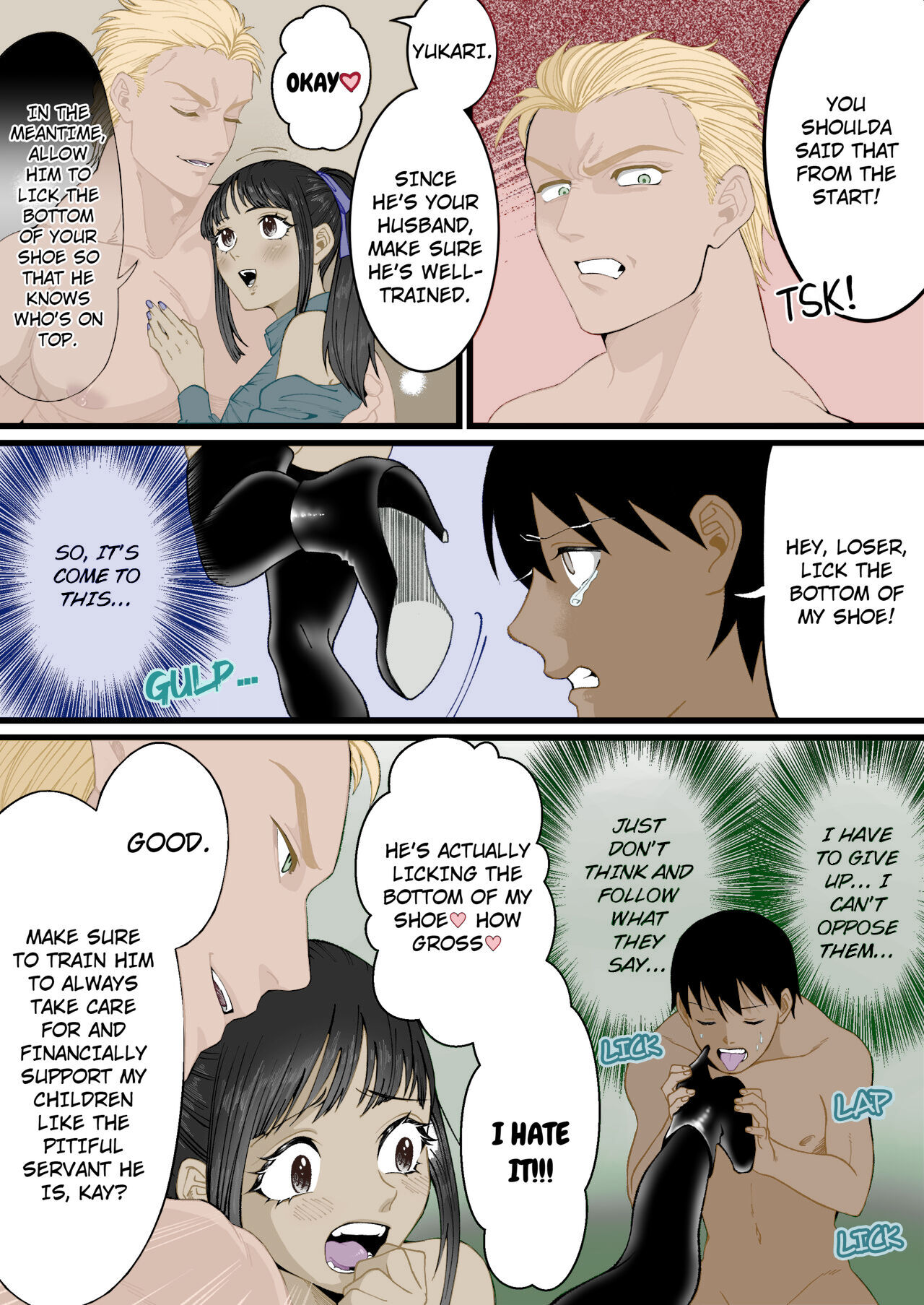 A World Where Small, Phimosis Cocks Are Hated[colorized] (ongoing) Page 21