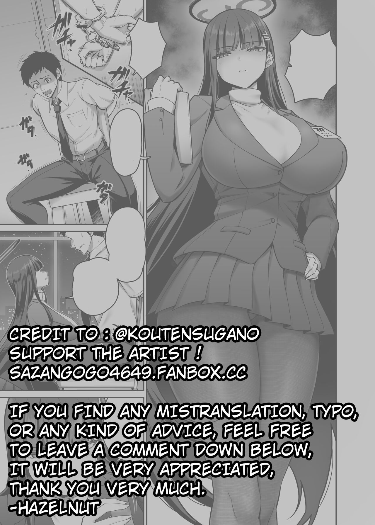 [Minamino Sazan]Rio Short Manga(Blue Archive) [English] Page 13
