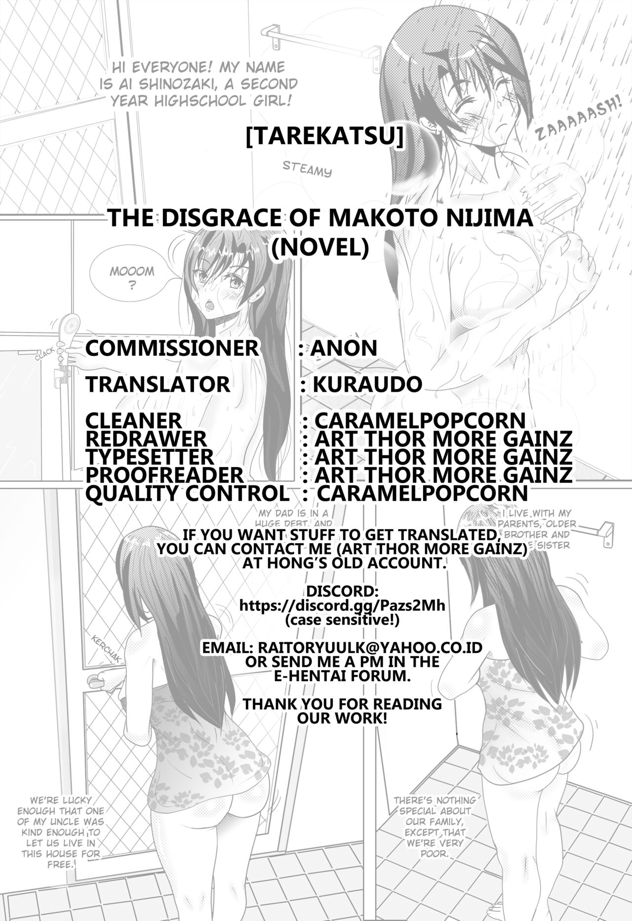Makoto Nijima Ryoujoku Shousetsu[English] [Kuraudo] Page 10