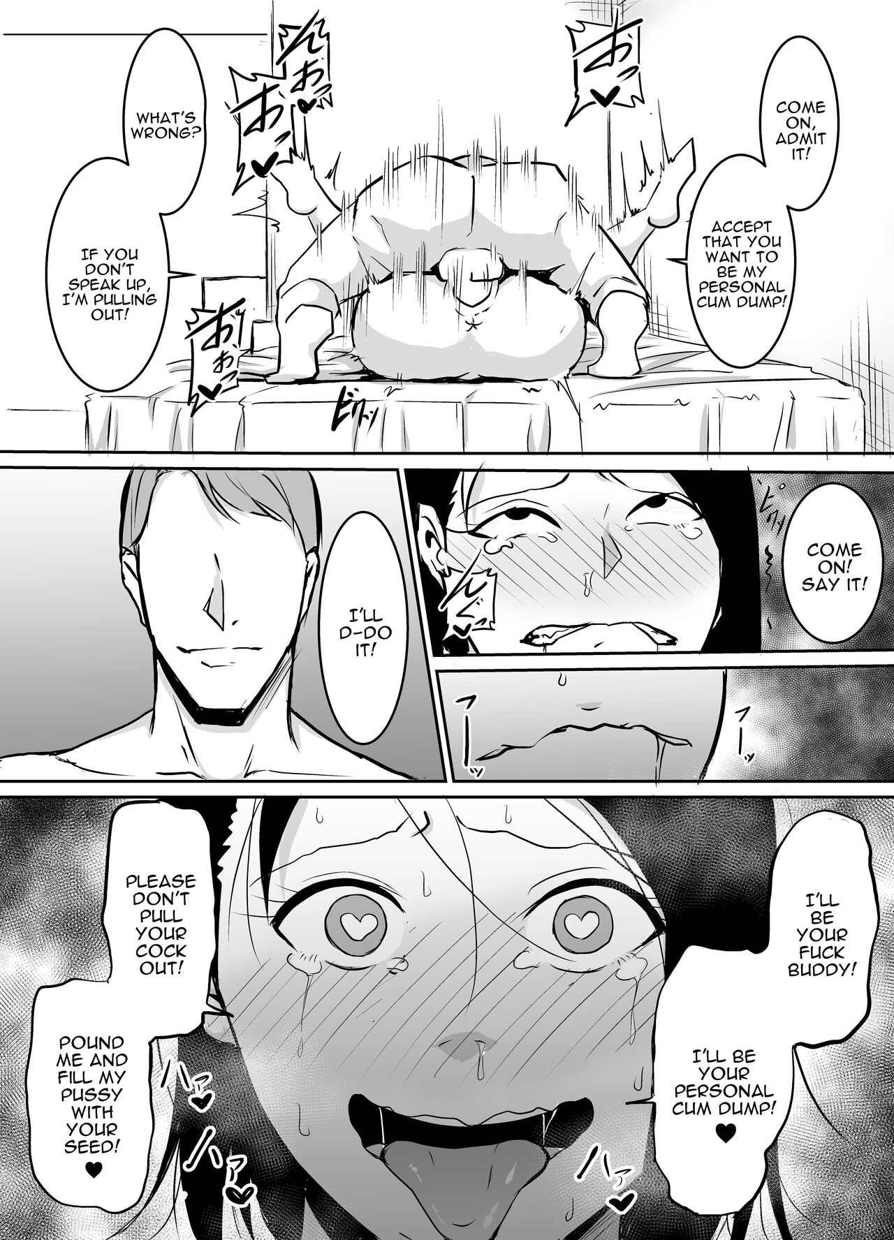 [Kinukazu Koubou (Kinuzuka Kazuki)]Akogare no Onna Joushi ga Douryou no Charao ni Otosareru Hanashi | The Boss I Have a Crush on was Corrupted by a Playboy[English] [Darg777 Translations] Page 35