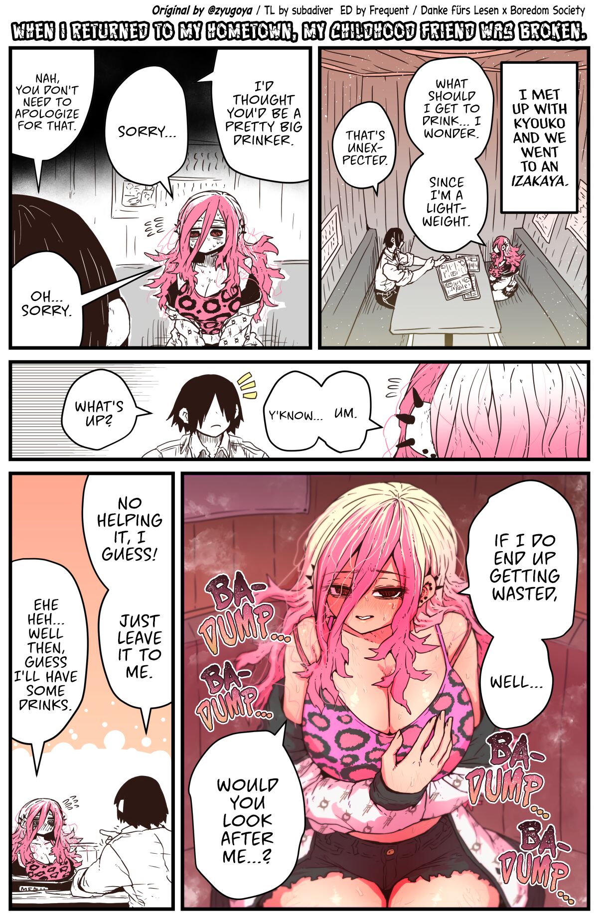 [Zyugoya]Jimoto ni Kaettekitara Osananajimi ga Kowareteta | When I Returned to My Hometown, My Childhood Friend was Broken(MainStory+FANBOX) [English] Page 14