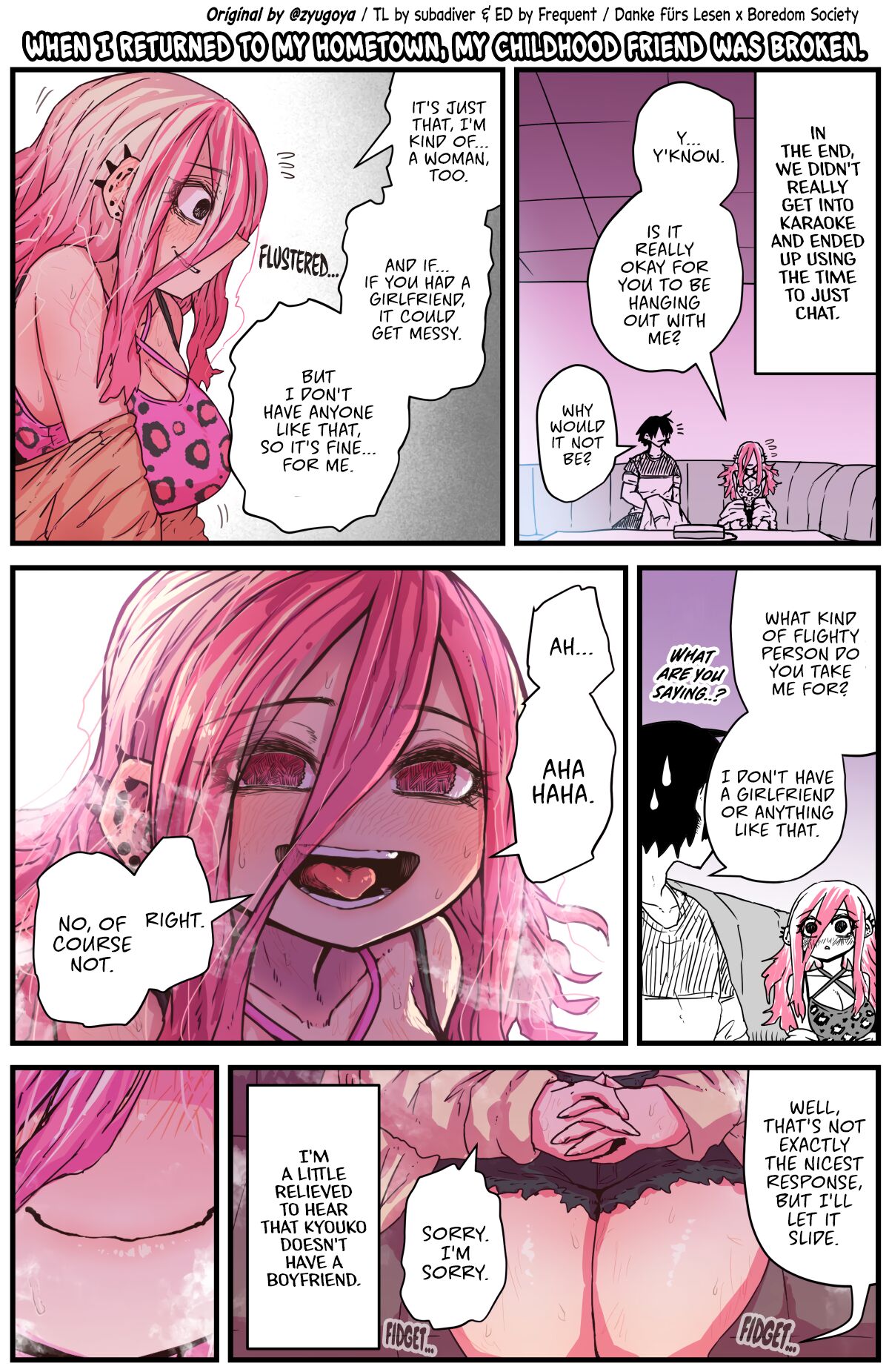 [Zyugoya]Jimoto ni Kaettekitara Osananajimi ga Kowareteta | When I Returned to My Hometown, My Childhood Friend was Broken(MainStory+FANBOX) [English] Page 9