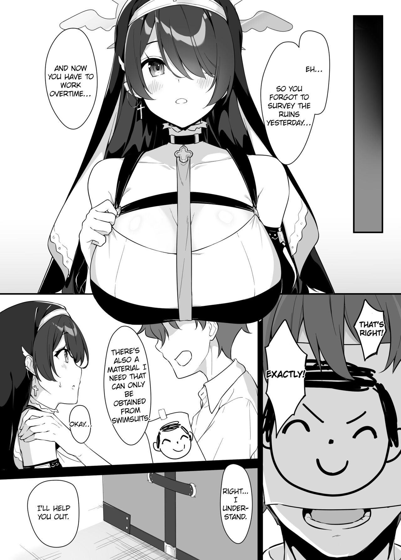 [Tuned by AIU (Aiu)]SWEET ARCHIVE 01(Blue Archive) [English] [killerstand] [Digital] Page 6