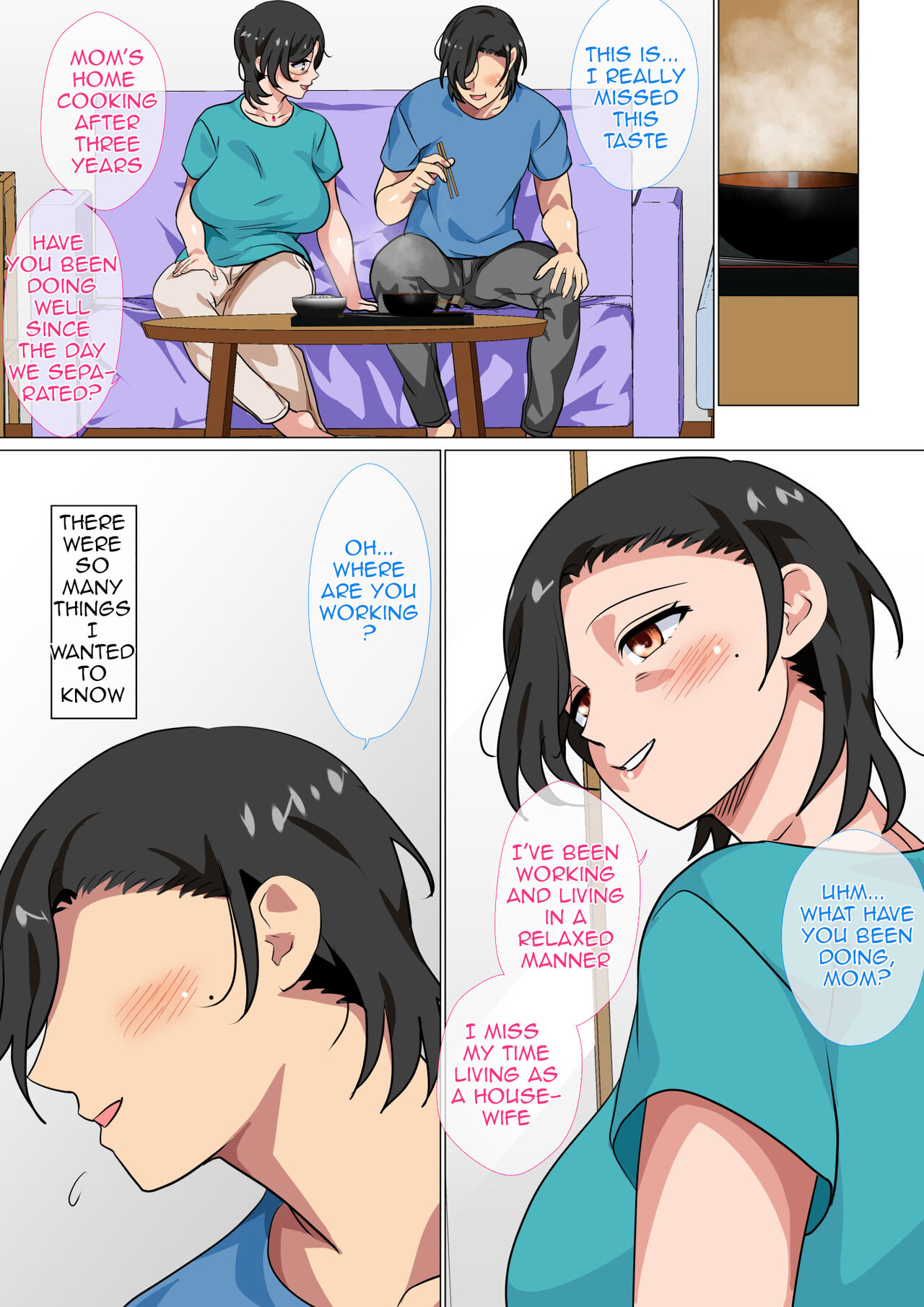 [Circle Spice]Hahaoya ni Kokuhaku Shitara Ichinichi dake Sex o Sasete Kureta Hanashi 2 | I Confessed to My Mom and She Let Me Have A One-Day-Only Sex-Fest 2[English] [Amoskandy] Page 11