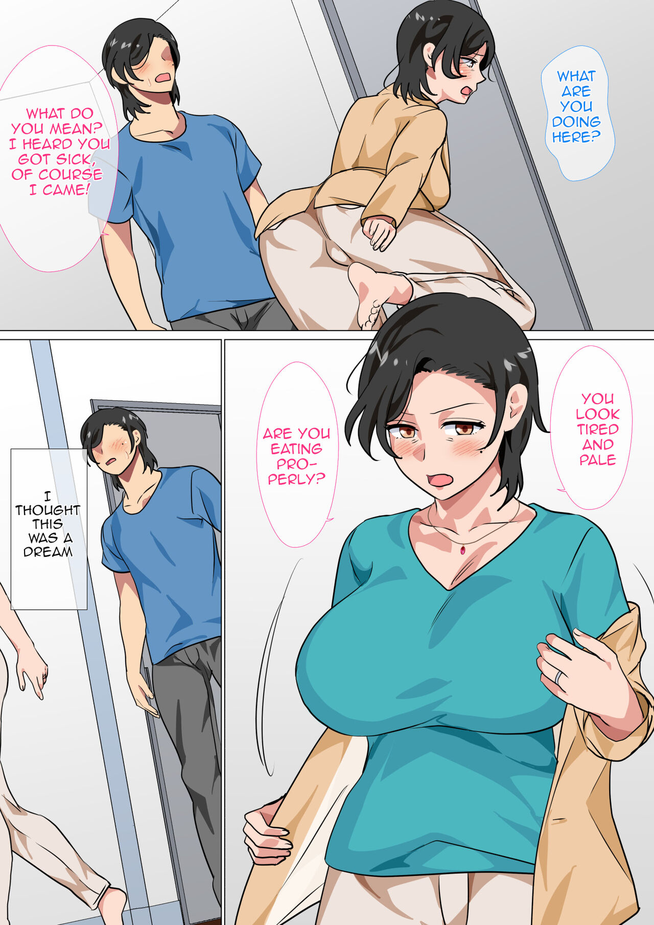 [Circle Spice]Hahaoya ni Kokuhaku Shitara Ichinichi dake Sex o Sasete Kureta Hanashi 2 | I Confessed to My Mom and She Let Me Have A One-Day-Only Sex-Fest 2[English] [Amoskandy] Page 8