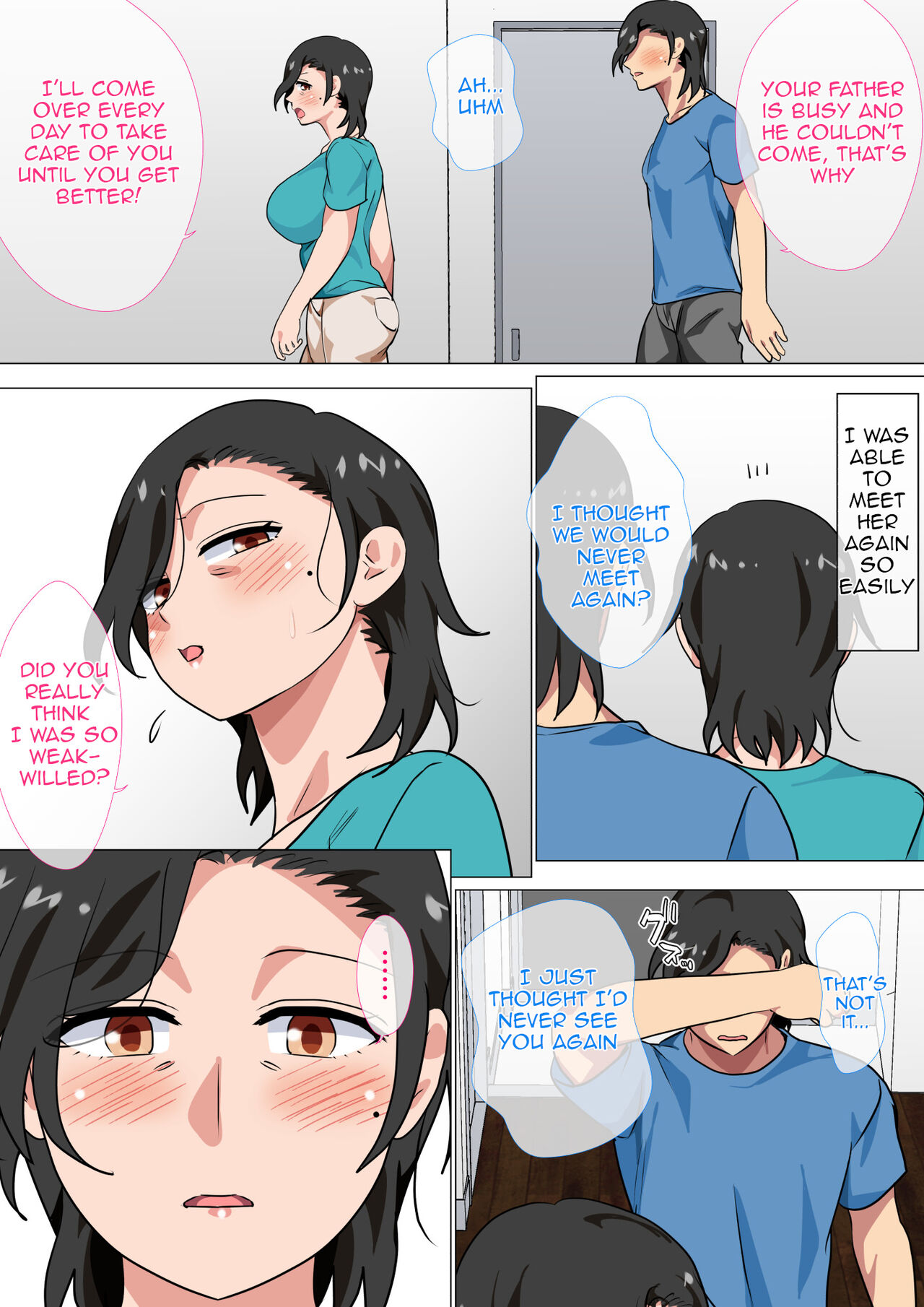 [Circle Spice]Hahaoya ni Kokuhaku Shitara Ichinichi dake Sex o Sasete Kureta Hanashi 2 | I Confessed to My Mom and She Let Me Have A One-Day-Only Sex-Fest 2[English] [Amoskandy] Page 9