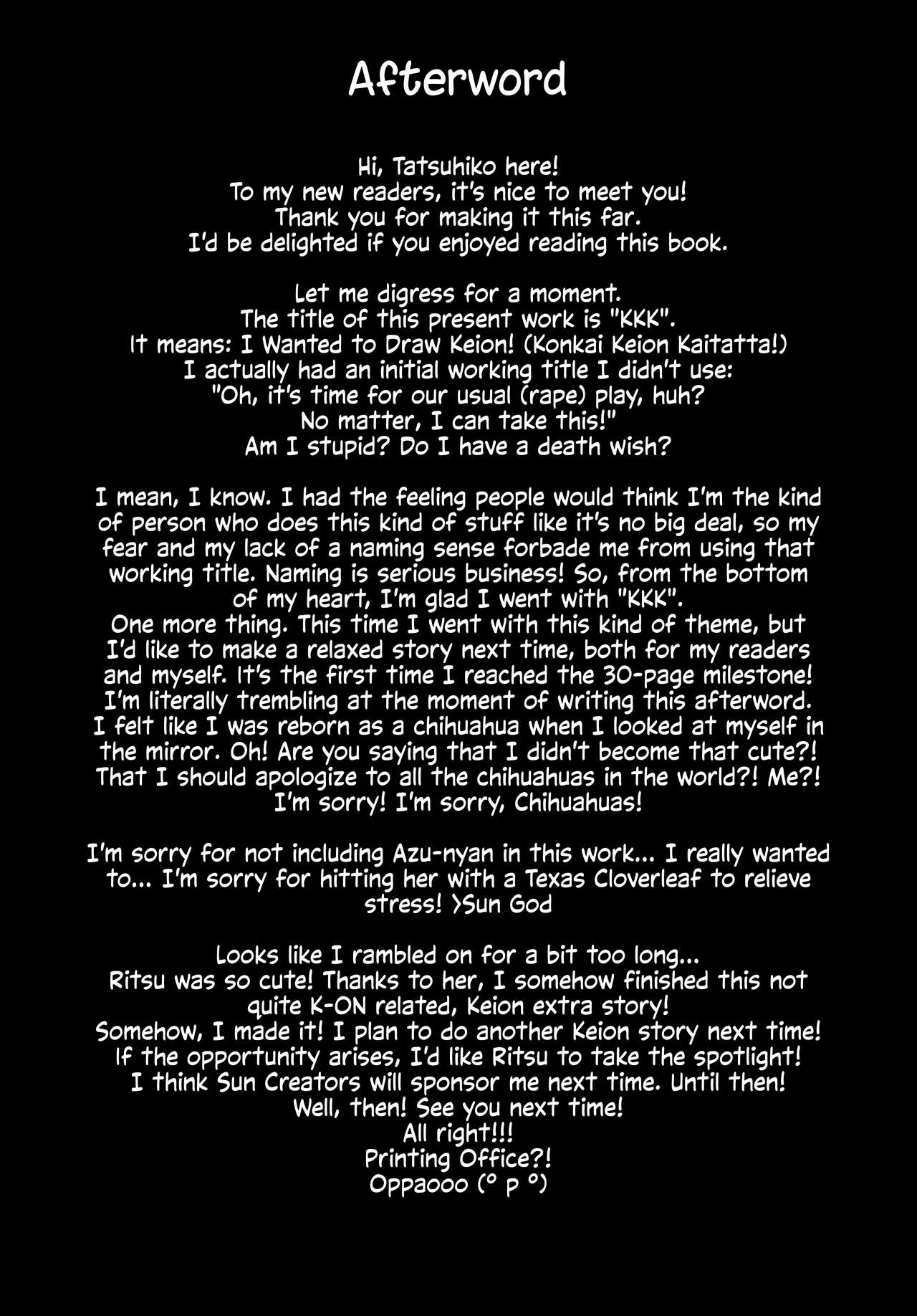 (C76) [PTD (Tatsuhiko)]KKK(K-ON!) [English] [head empty] Page 41
