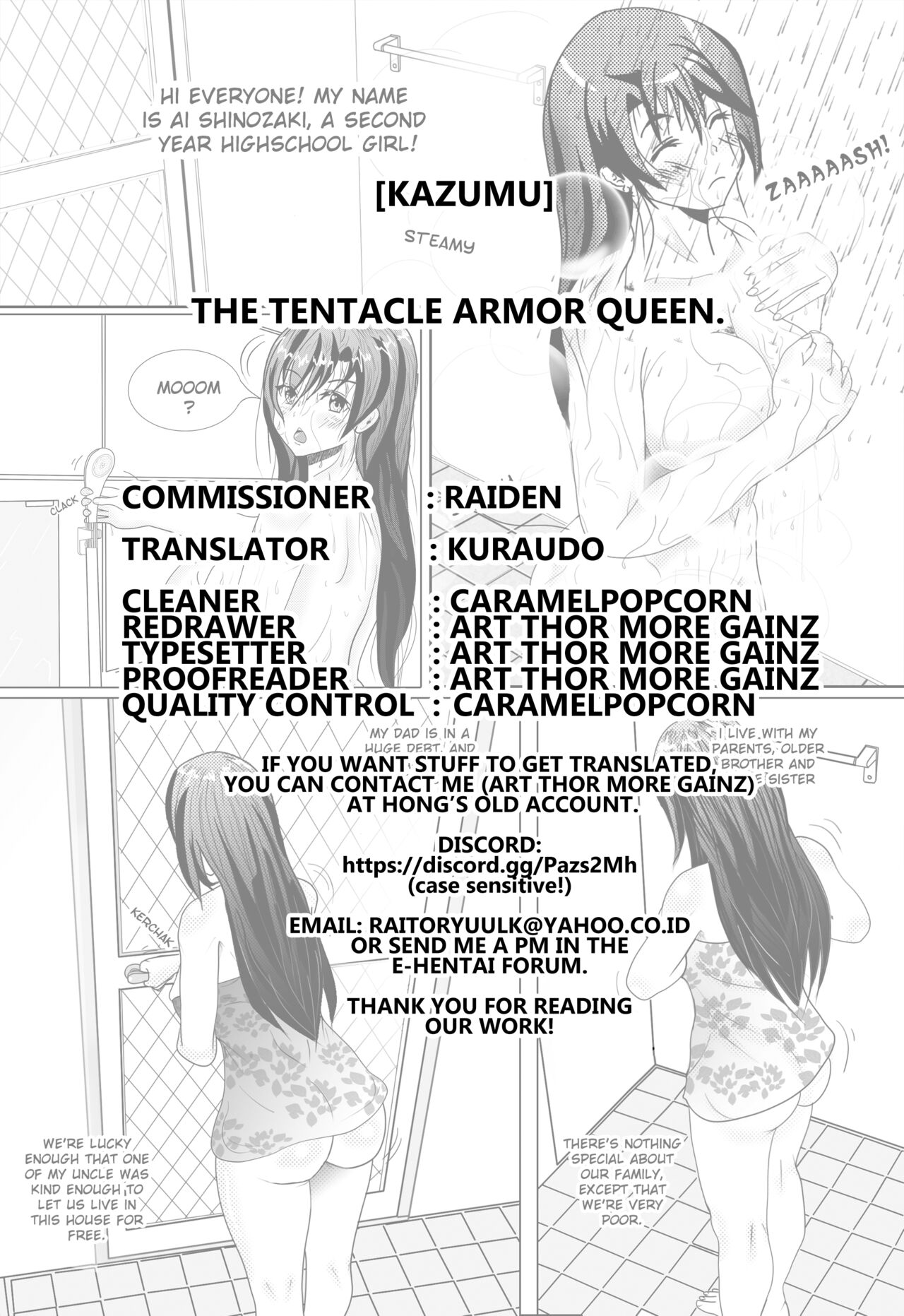 [Kazumu]Shokusou no Joou | The Tentacle Armor Queen(2D Comic Magazine Shokushu Yoroi ni Zenshin o Okasare Mugen Zecchou! Vol. 5 ) [English] [Kuraudo] [Digital] Page 19