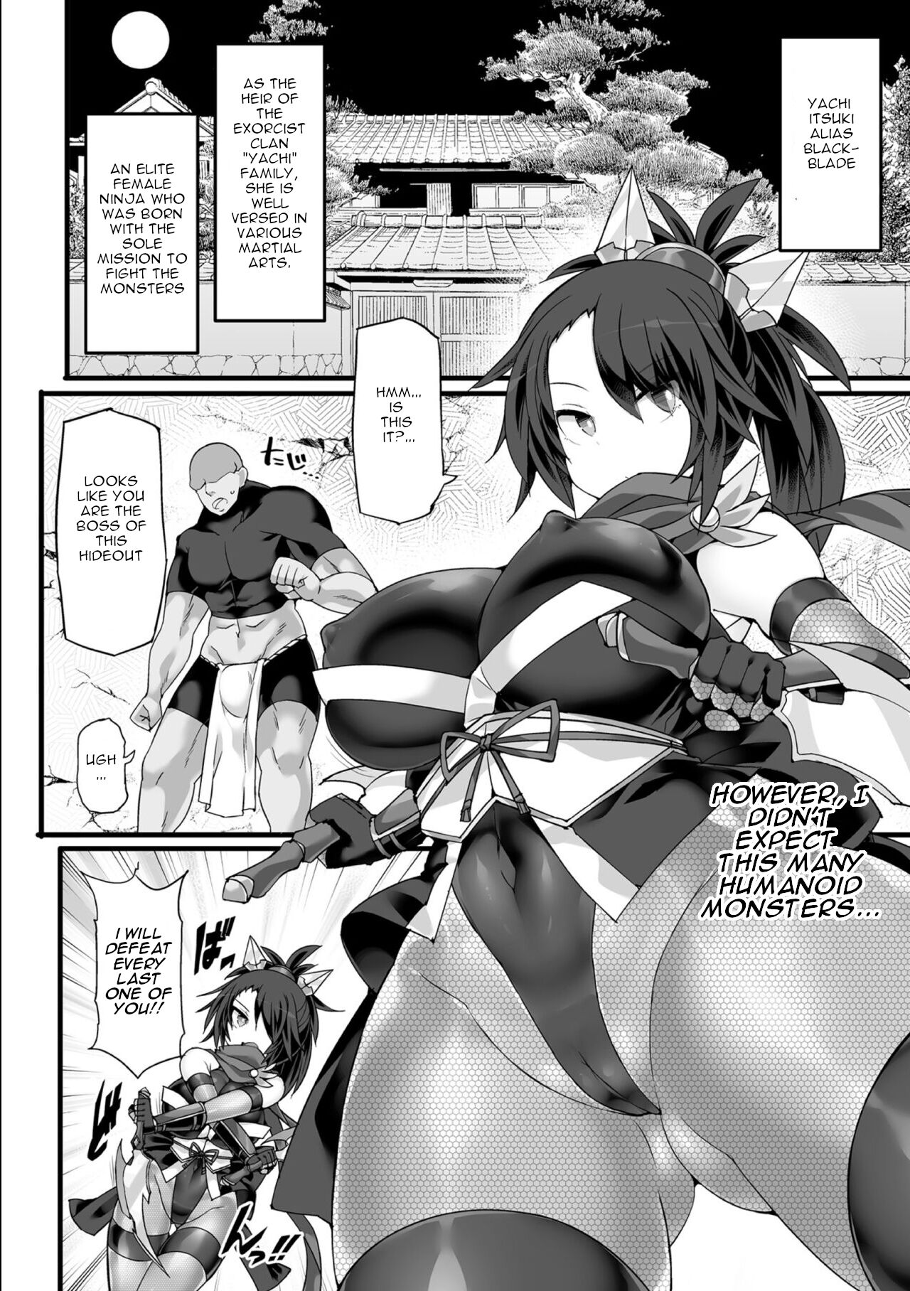 [Hisui]Shinsou Makou Shoujo THE COMIC Gaiden Shikkoku Soujin Black Blade ~Ikaiyou no Te ni Otsu~ Part 1(Kukkoro Heroines Vol. 27) [English] [Zenith801] [Digital] Page 3