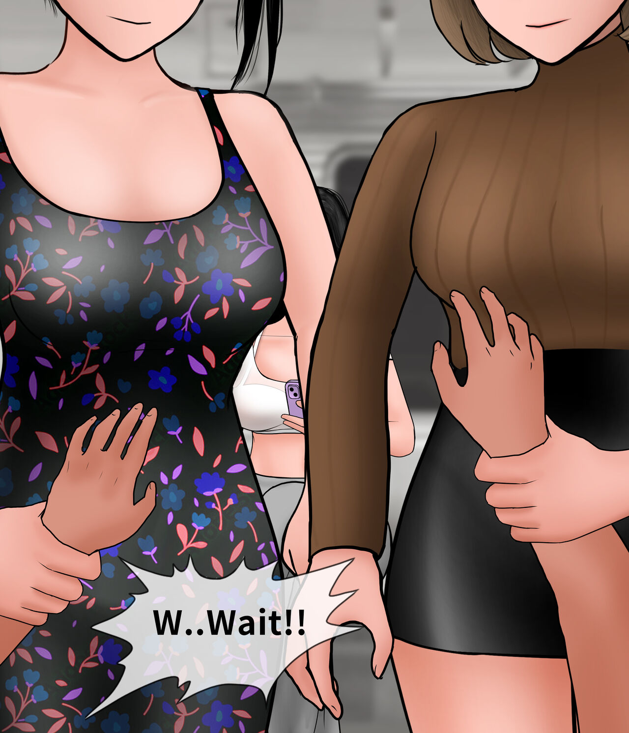 A man visit Privit SM room 3-2 Page 7