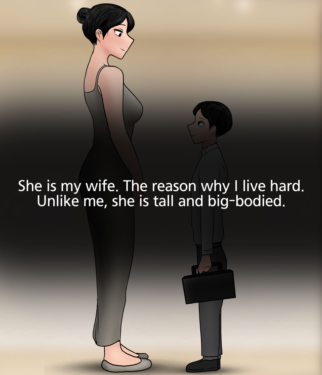 Being a slave of low-educated big ass wife-1 Page 61