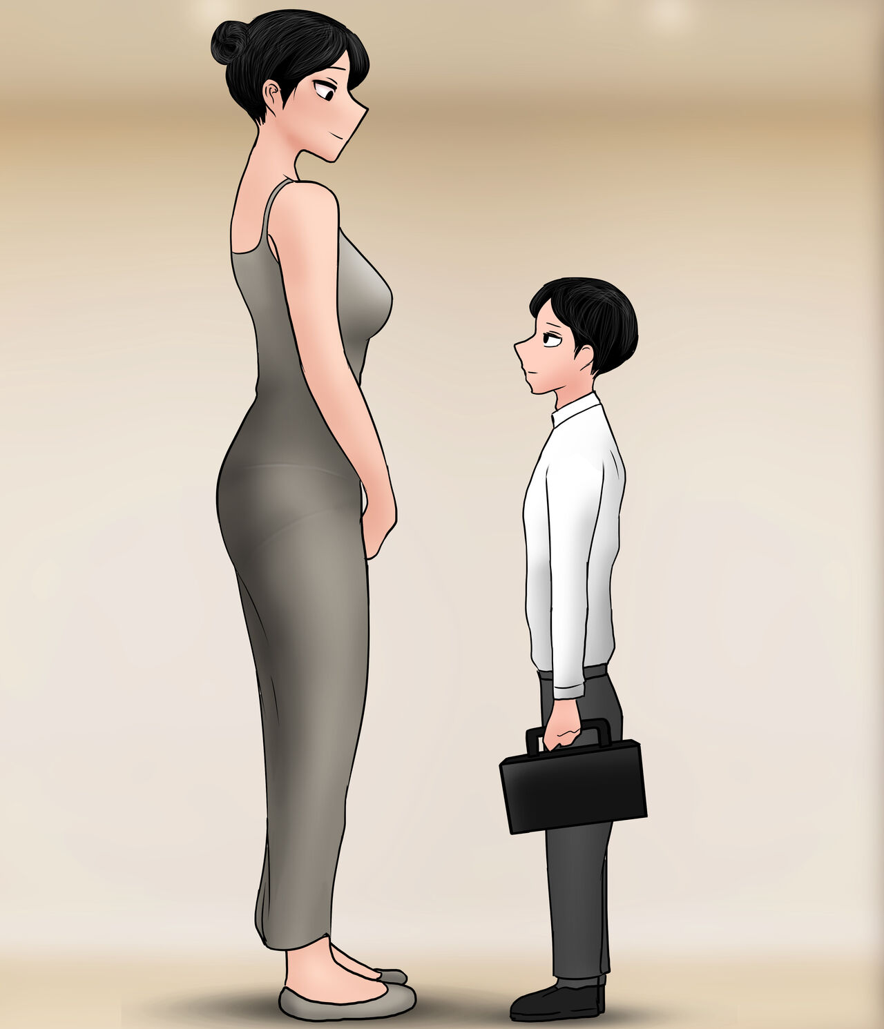 Being a slave of low-educated big ass wife-1 Page 8