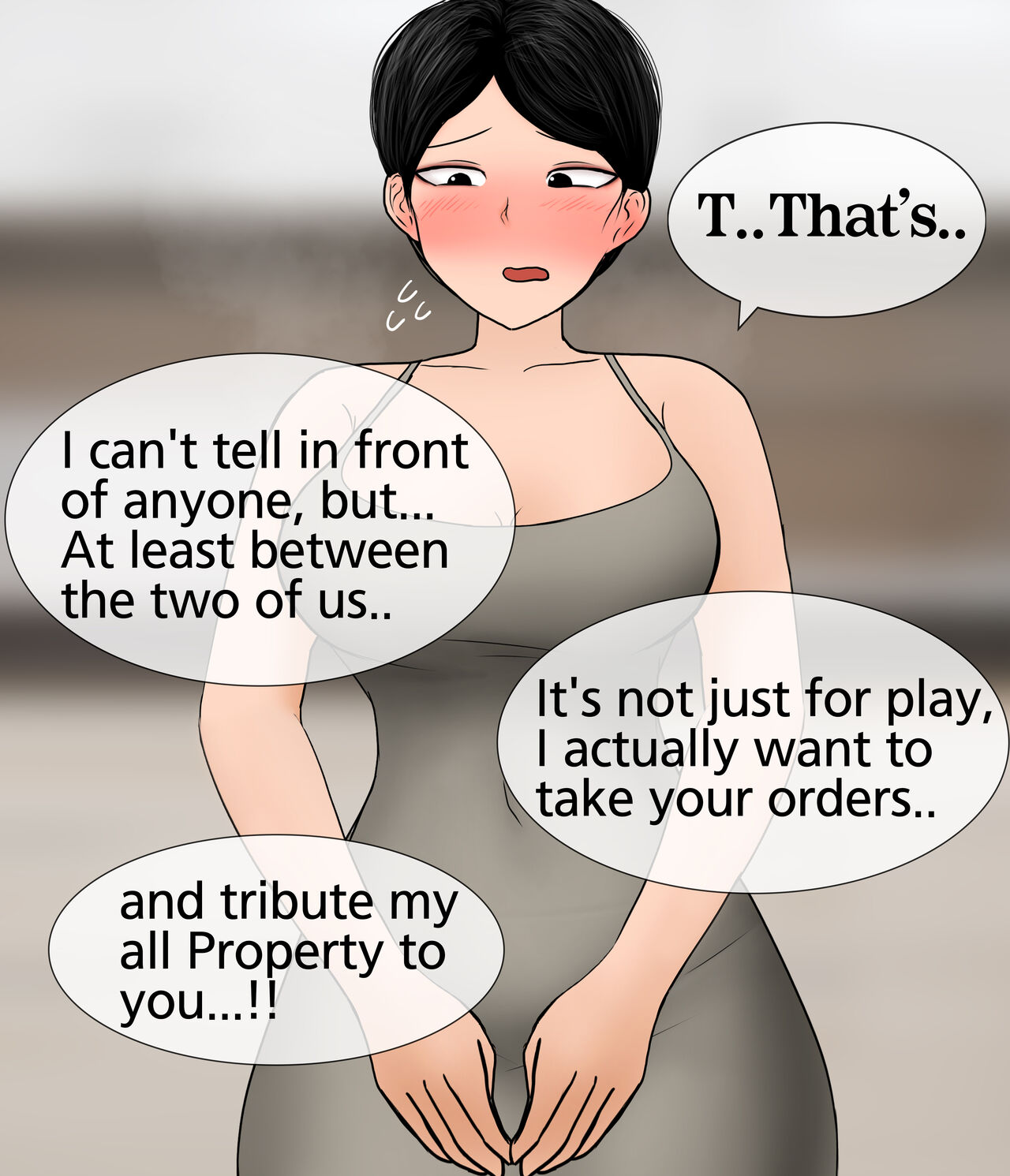 Being a slave of low-educated big ass wife-3 Page 34