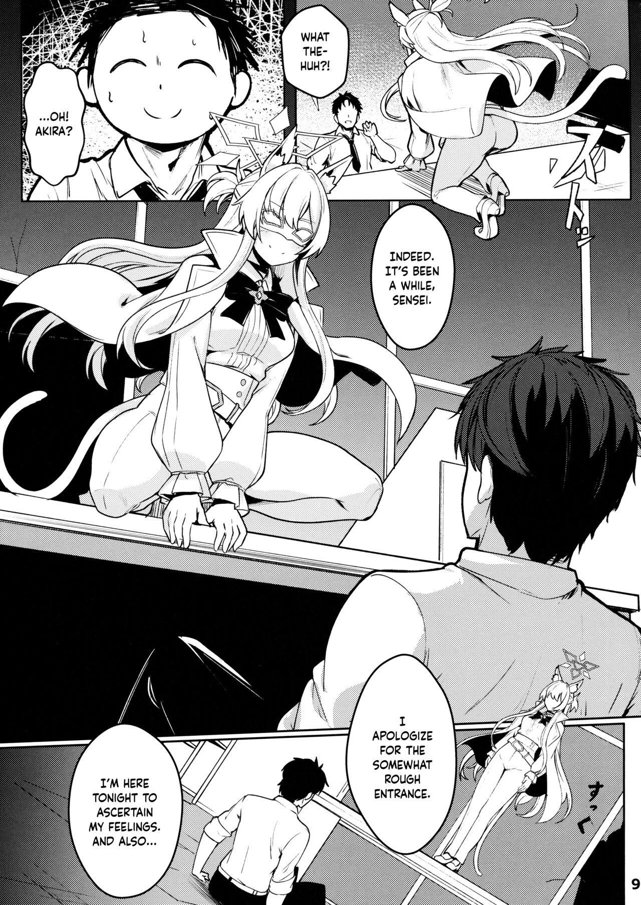 (C102) [Ohanabatake (Siseki Hirame)]Sukitoutta Akira | Clear Akira(Blue Archive) [English] [Douzo Lad Translations] Page 10