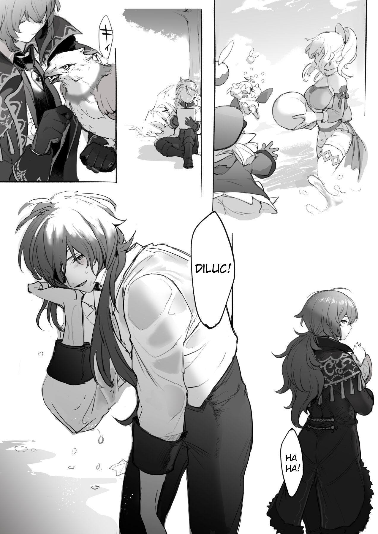 [Nuru]Nakayoshi Kaeya & Diluc Wa Chapter 1(Genshin Impact) [English] Page 3