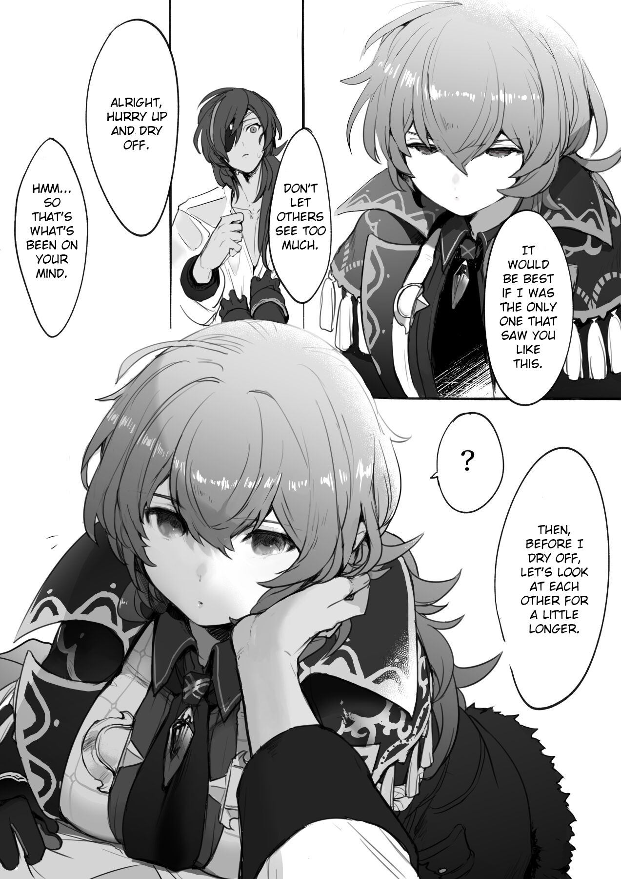 [Nuru]Nakayoshi Kaeya & Diluc Wa Chapter 1(Genshin Impact) [English] Page 5