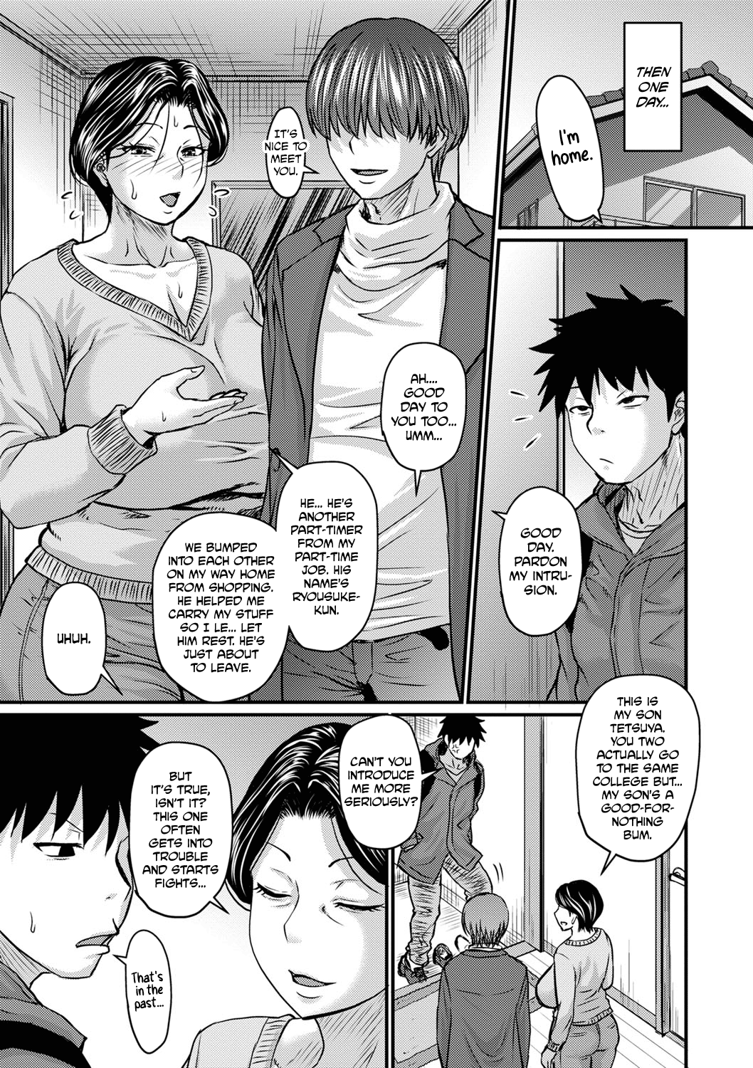 [Jirou]Kono Onna wa Ore no... | Mom is Mine... Chapter 1-4[English] [CulturedCommissions] [Digital] Page 7