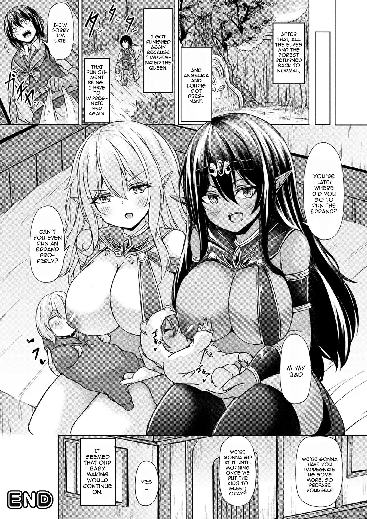[Trista]Mori no Elf no Kozukuri Daisakusen! Kouhen | The Great Forest Elf Reproduction Plan Second Part(COMIC Unreal 2023-04 Vol. 102) [English] {Doujins.com} [Digital] Page 22