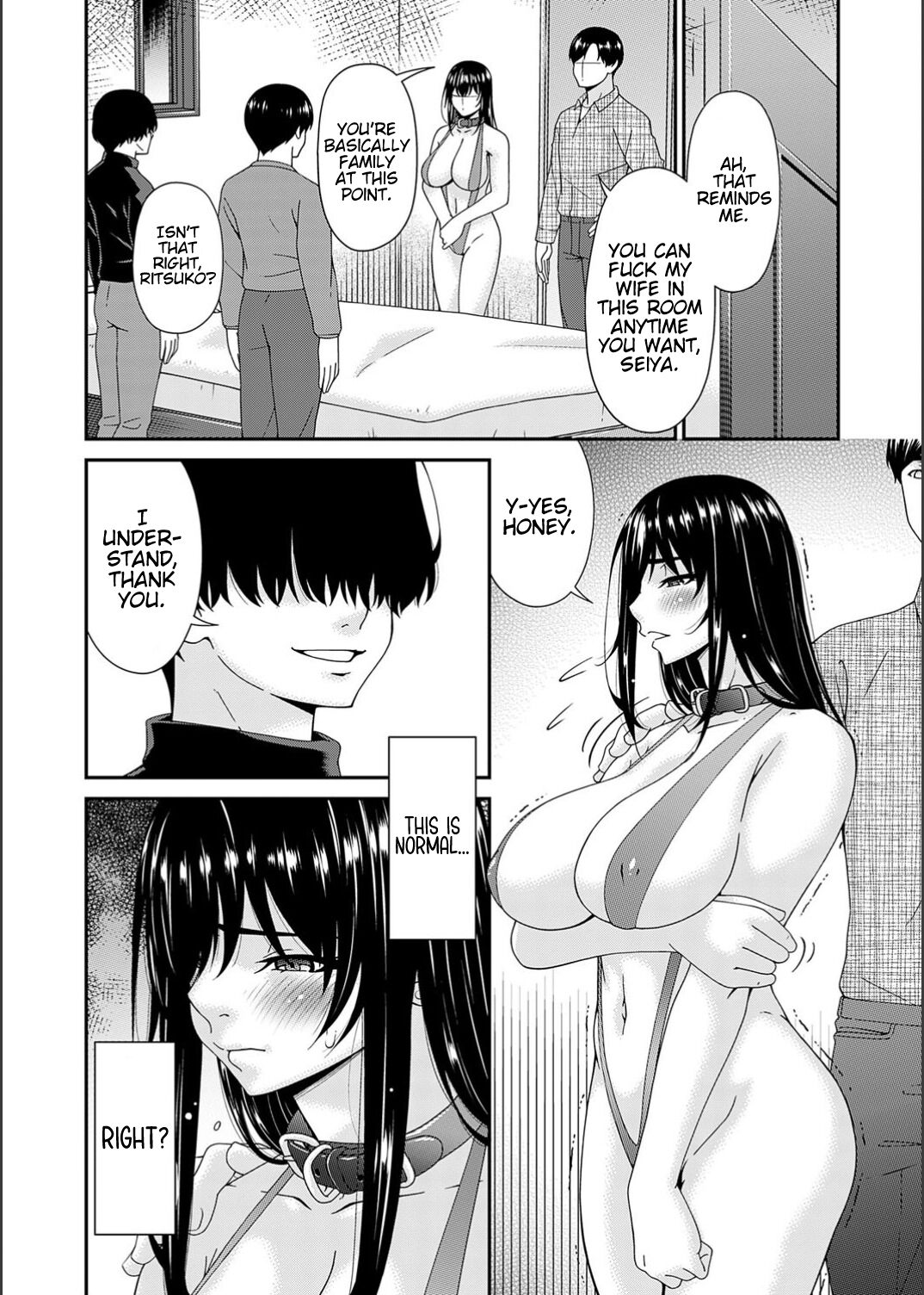 [Bai Asuka]Saiin Kazoku Ch. 6 | Hypnotic Family Ch. 6(COMIC Magnum Vol. 170) [English] [Kinsei Translations] Page 4