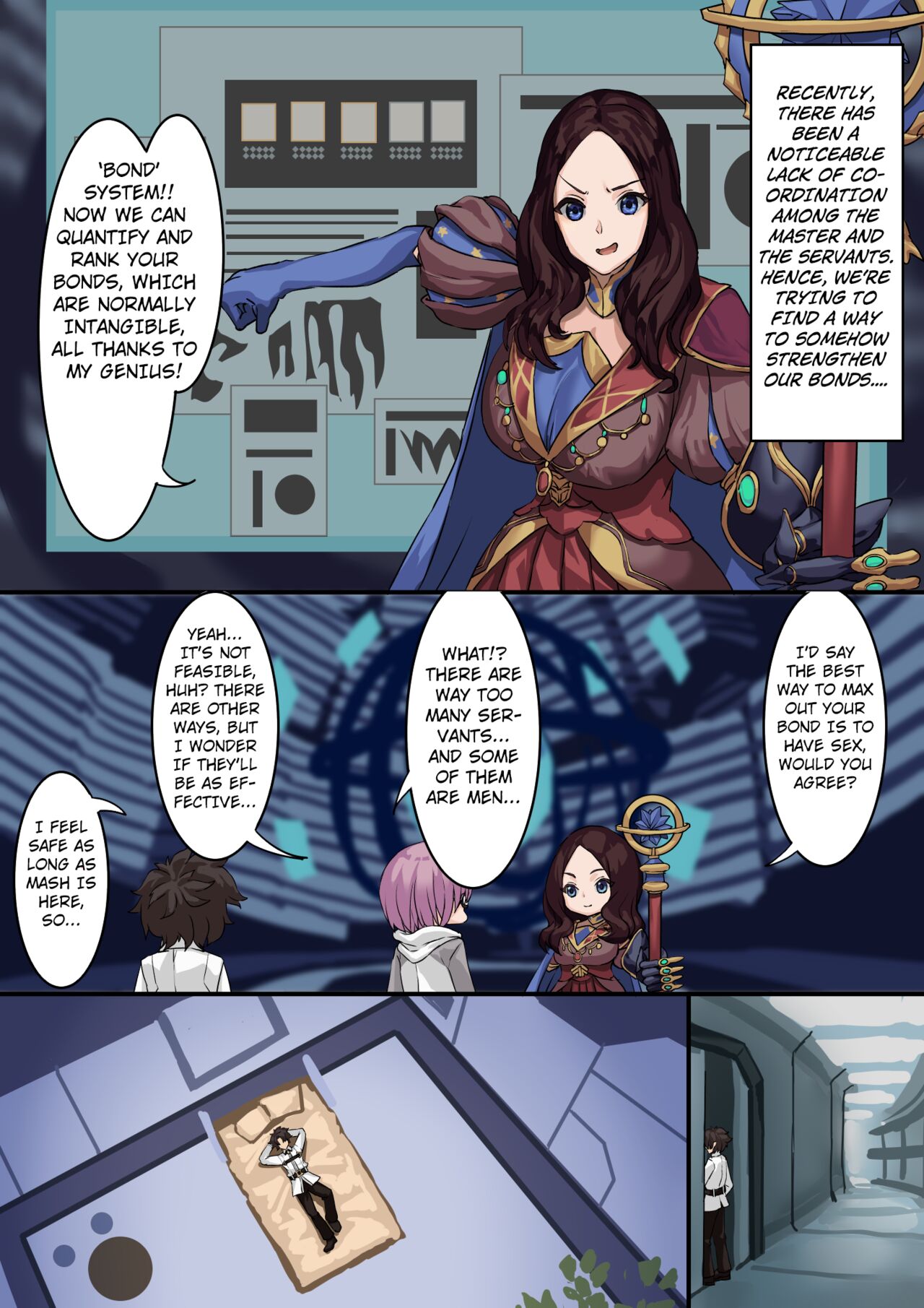 [Kekesumi BOX (Kekesumi)]Kizuna no Kouryaku | Bonding Strategy(Fate/Grand Order) [English] [Kuraudo] [Digital] Page 3