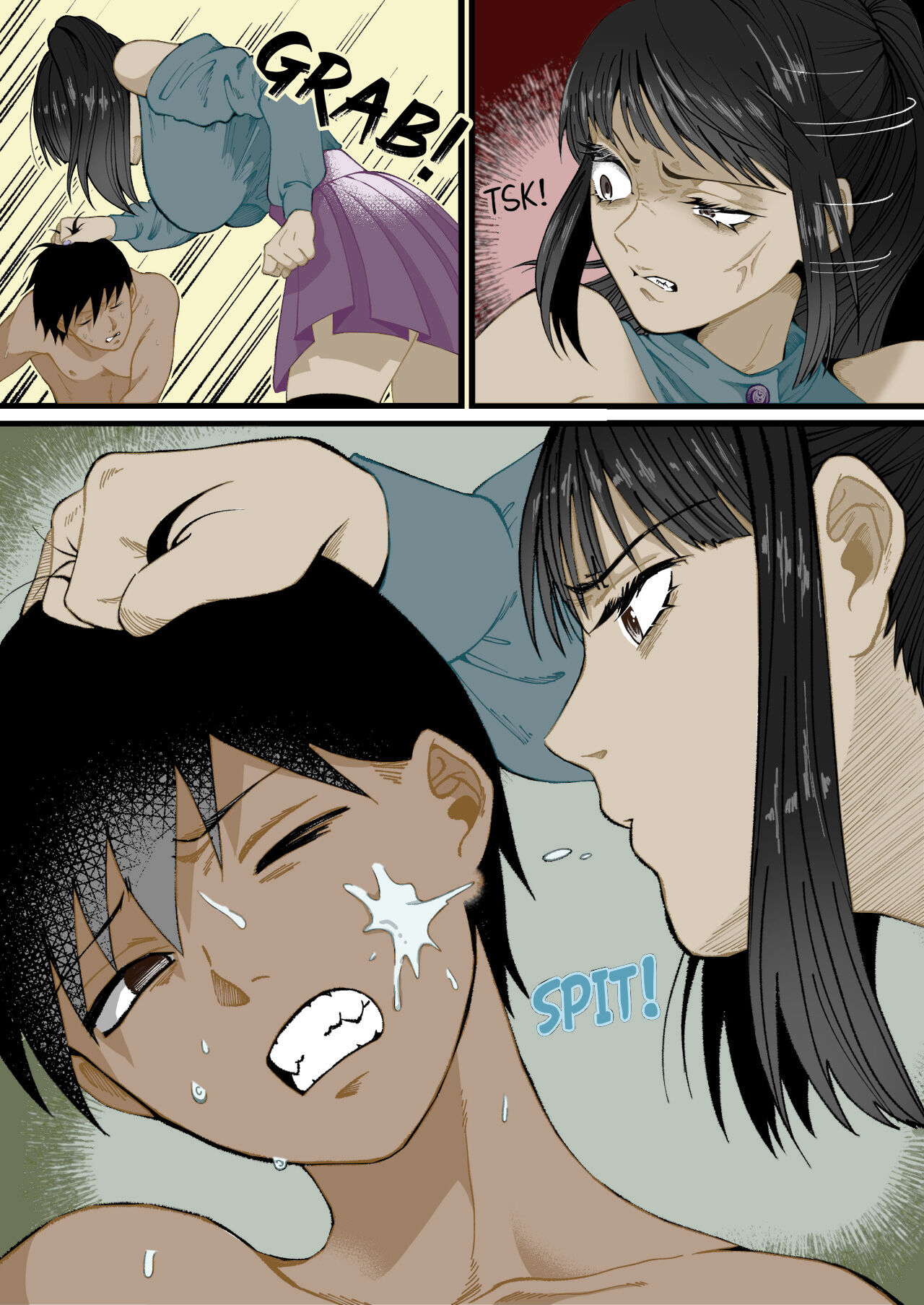 A World Where Small, Phimosis Cocks Are Hated[colorized] (ongoing) Page 18