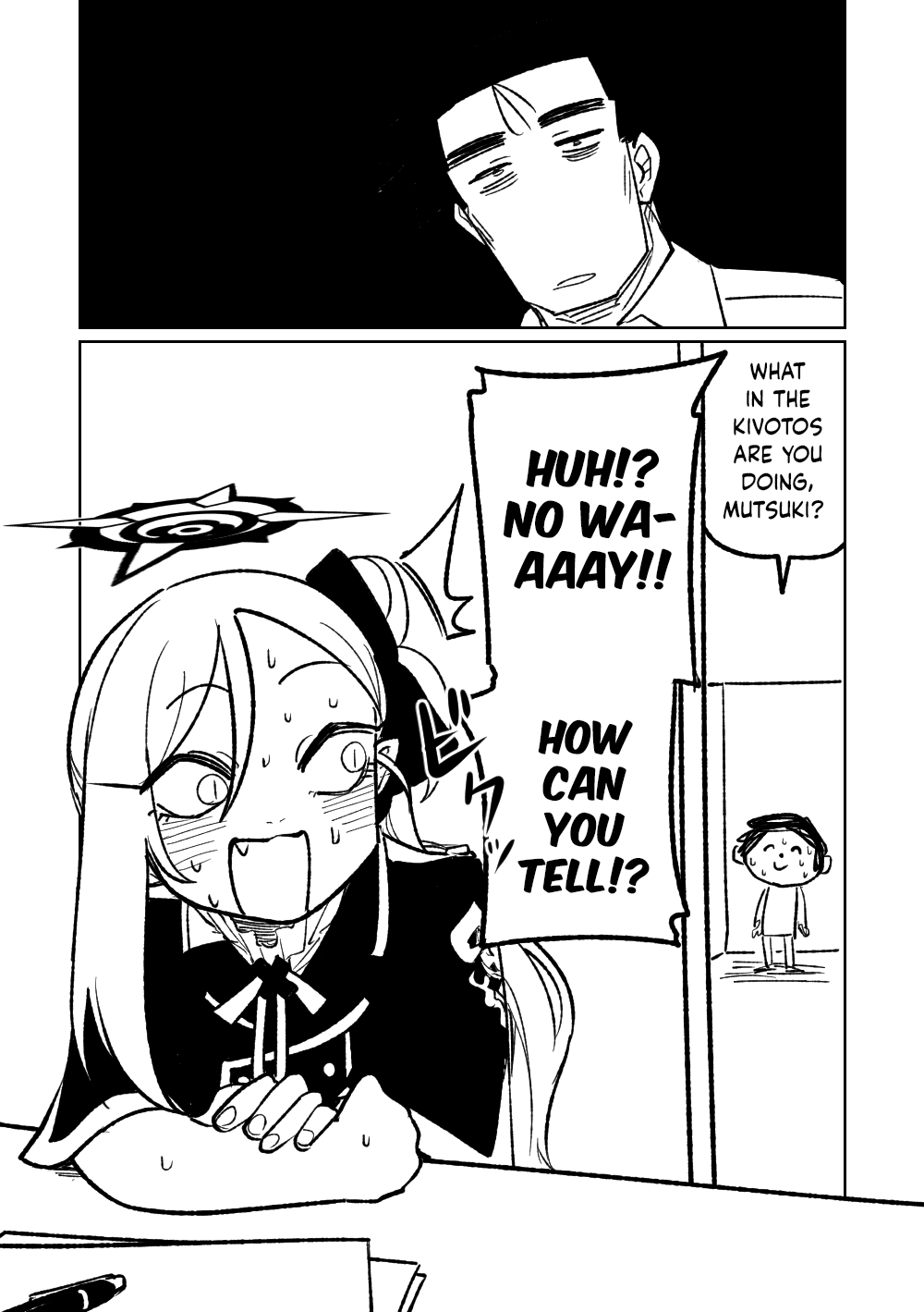 [Asahina Yoshitosi]KabeShiri | Help, Step-Sensei, I'm Stuck!(Blue Archive) [English] Page 2