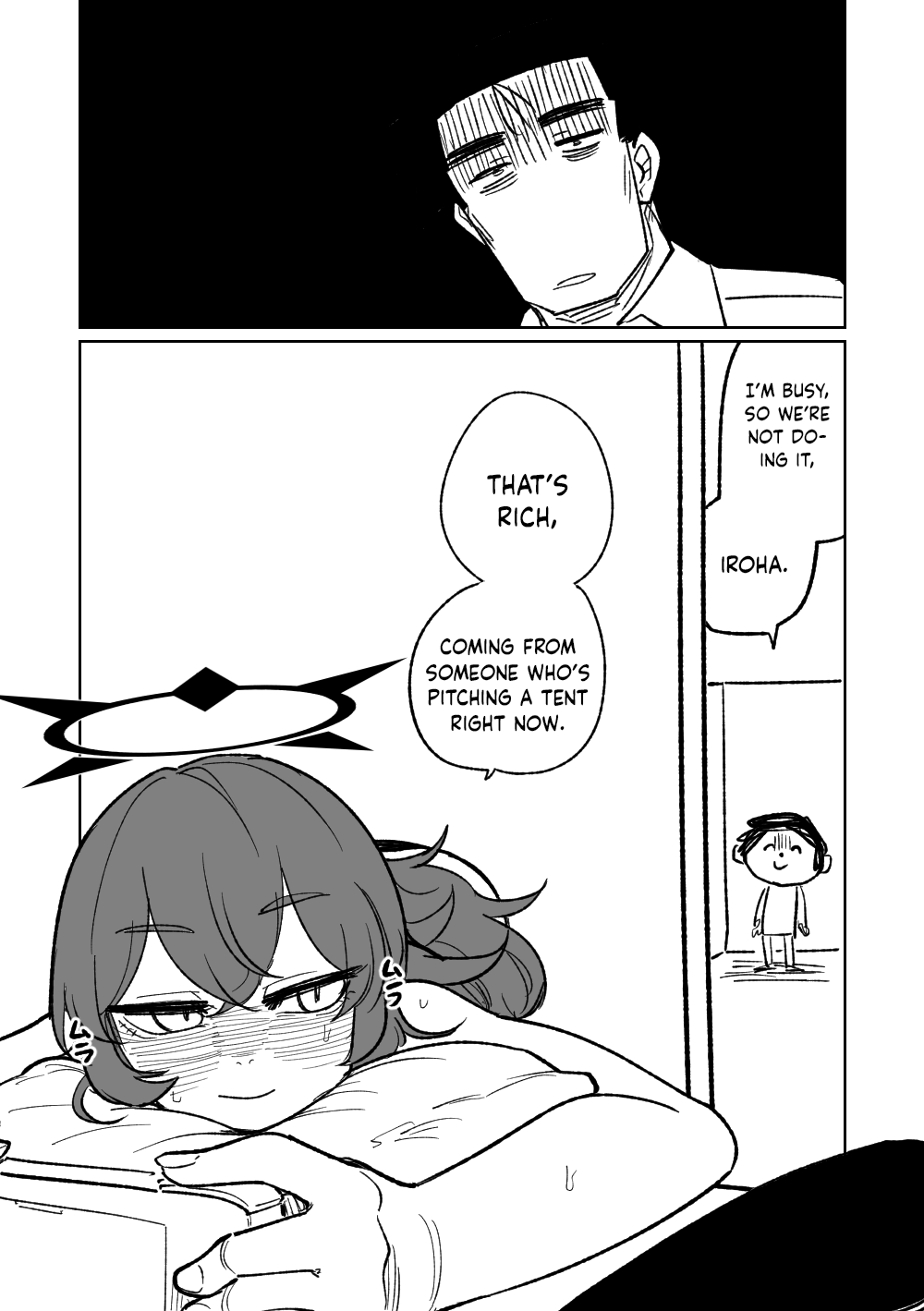 [Asahina Yoshitosi]KabeShiri | Help, Step-Sensei, I'm Stuck!(Blue Archive) [English] Page 6