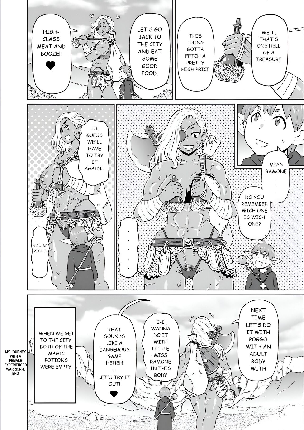 [John K. Pe-ta]Rekisen no Onna Senshi to Boku no Tabi 4 Wa | My Journey With an Experienced Adventure 4(Zenryoku Ana Musume) [English] [Kamiscans] [Digital] Page 24
