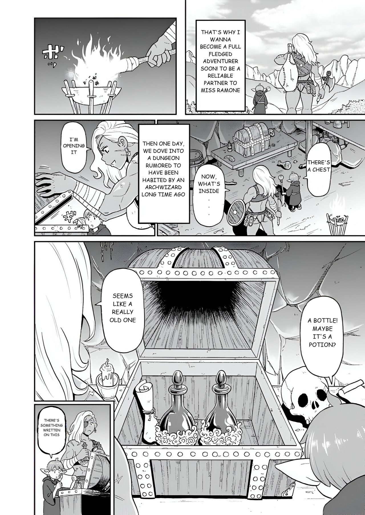 [John K. Pe-ta]Rekisen no Onna Senshi to Boku no Tabi 4 Wa | My Journey With an Experienced Adventure 4(Zenryoku Ana Musume) [English] [Kamiscans] [Digital] Page 8