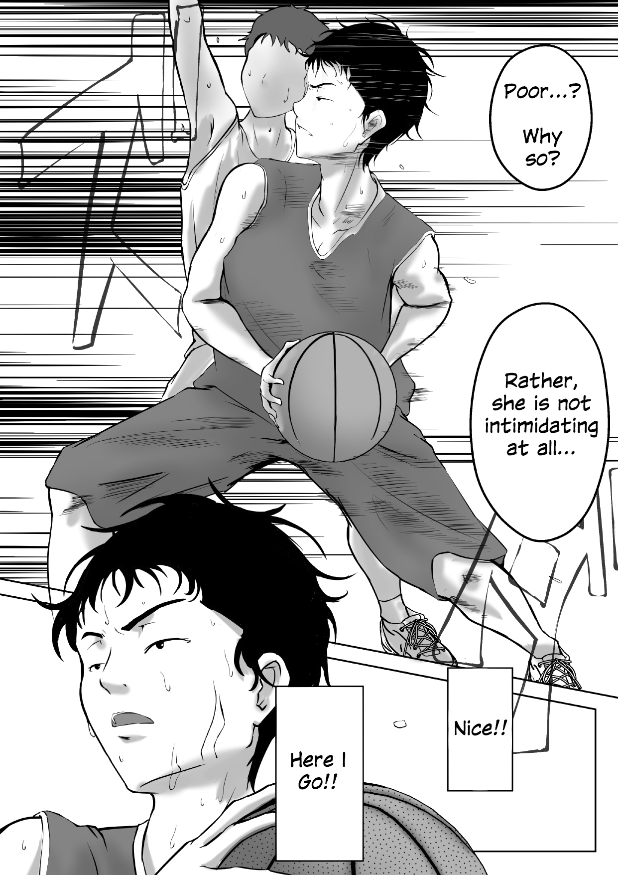 [Pentacle (Shimipan)]Baske-bu Center Ishida-san | Basketball Club Center Ms. Ishida[English] Page 3