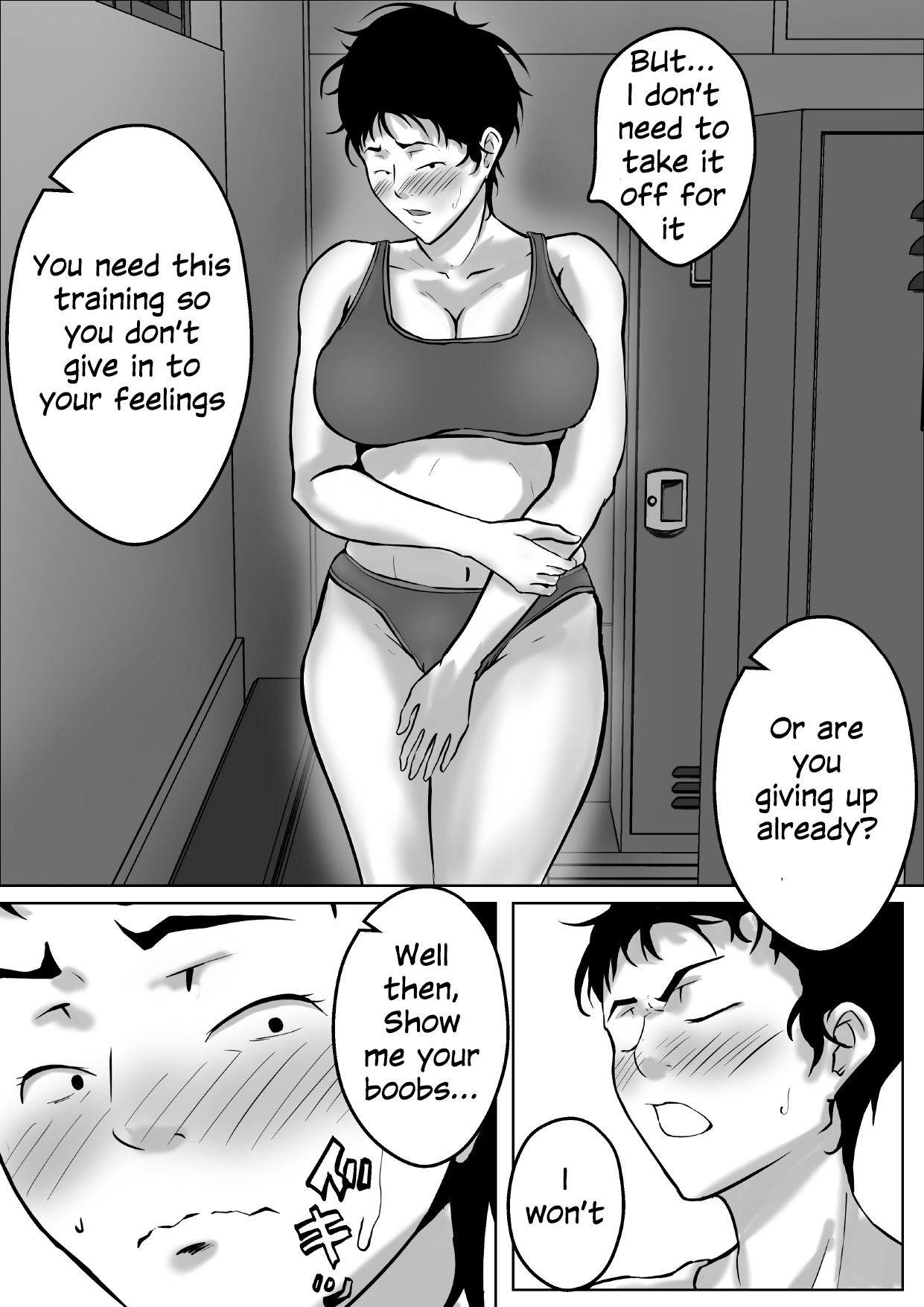 [Pentacle (Shimipan)]Baske-bu Center Ishida-san | Basketball Club Center Ms. Ishida[English] Page 9