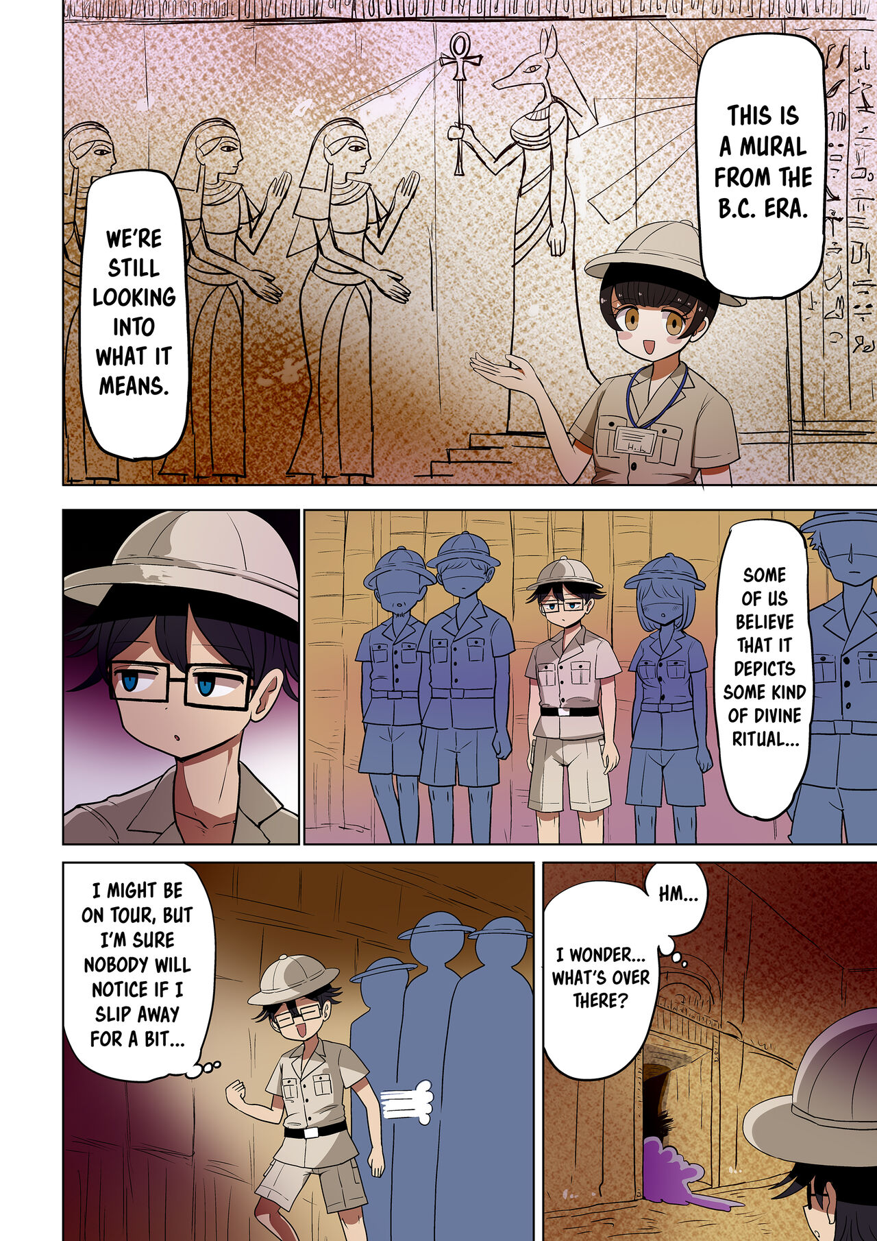 [Murasaki Nyanko Bar (Vae)]Pharaoh's Curse(Chabatake Vae no TS Tanpenshuu 4) [English] Page 1